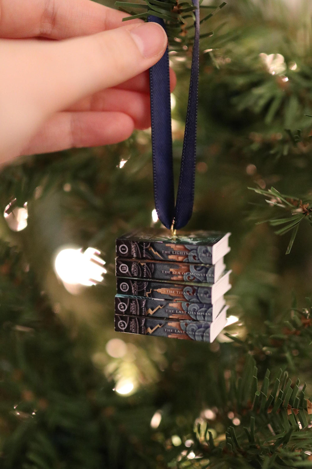 Percy Jackson Mini Book Ornament