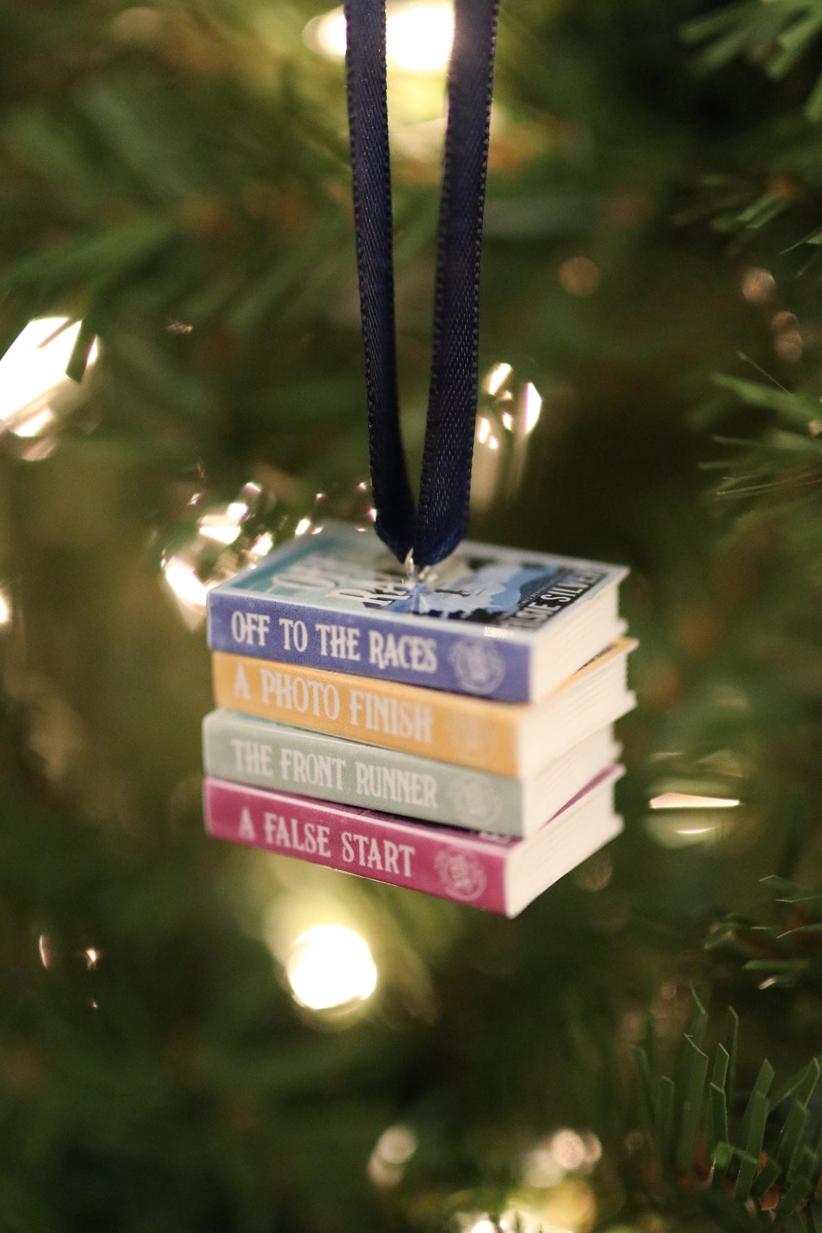 Gold Rush Ranch Mini Book Ornament