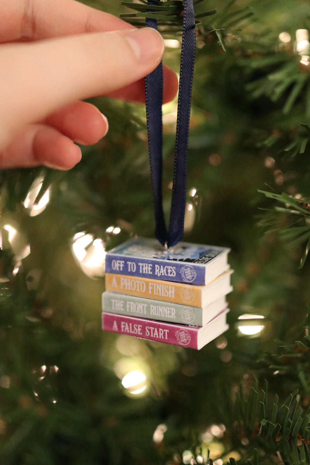 Gold Rush Ranch Mini Book Ornament