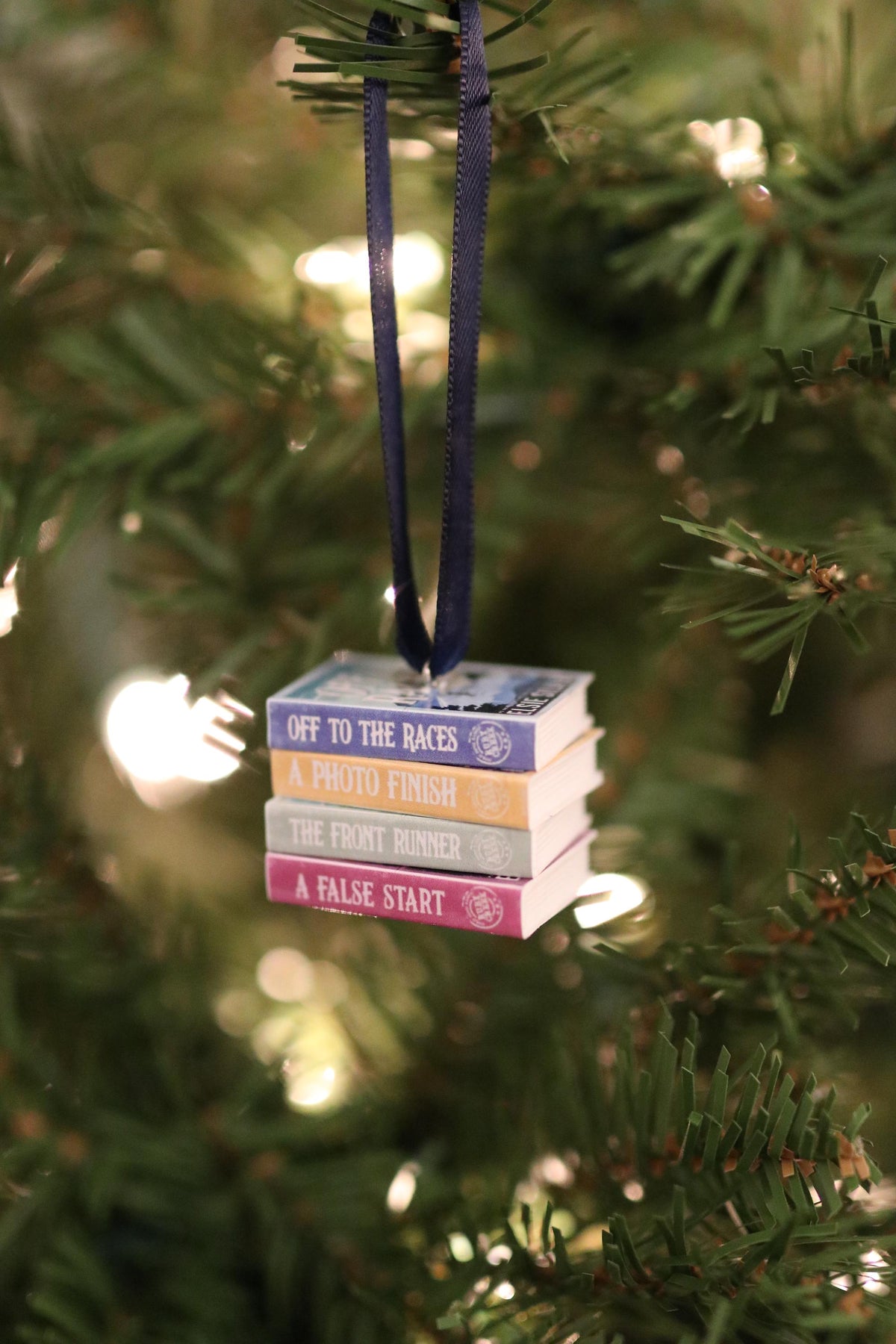 Gold Rush Ranch Mini Book Ornament