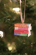 When in Rome Mini Book Ornament