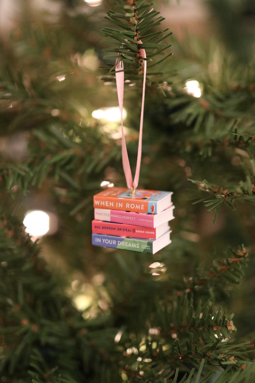 When in Rome Mini Book Ornament