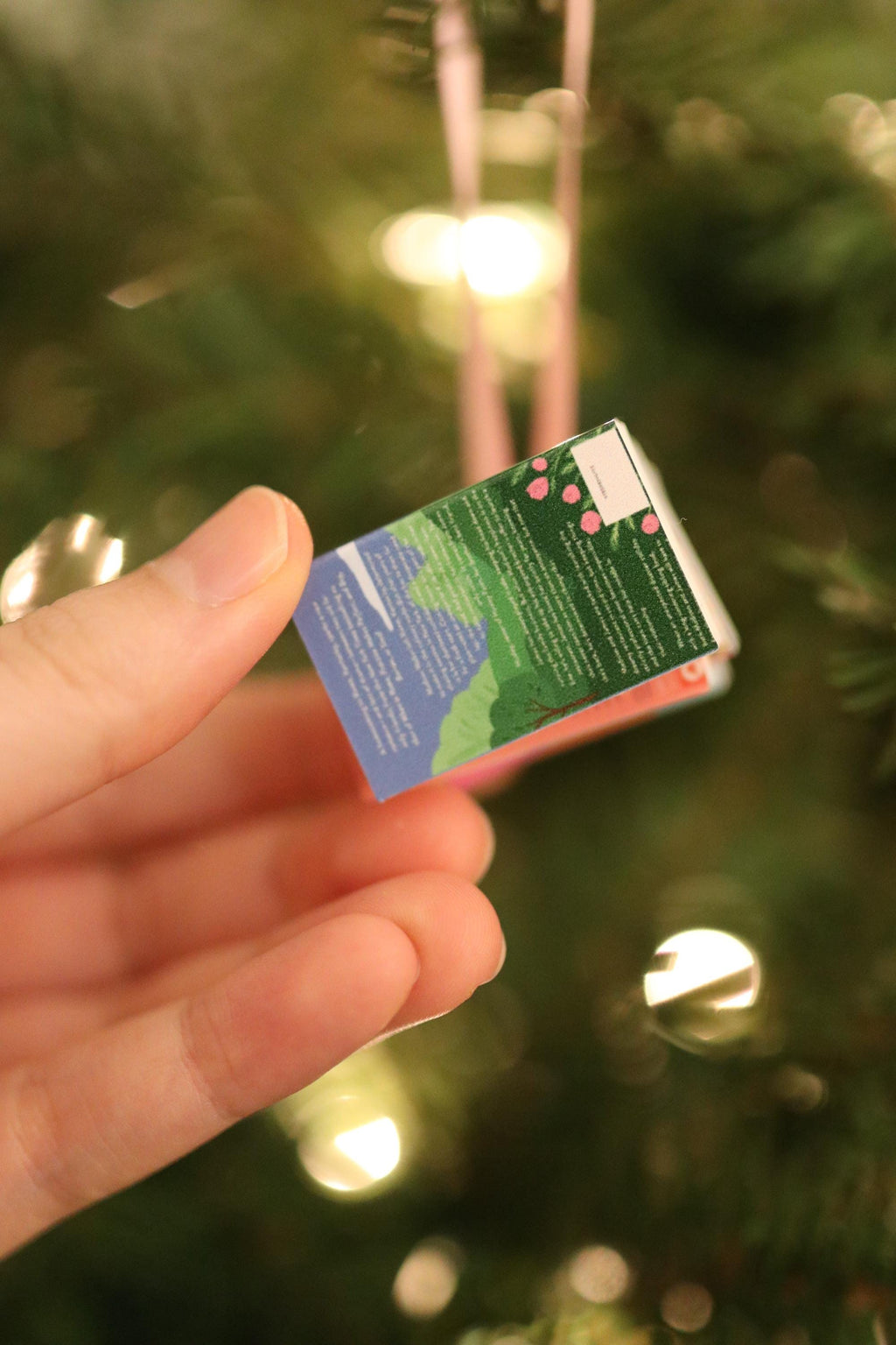 When in Rome Mini Book Ornament