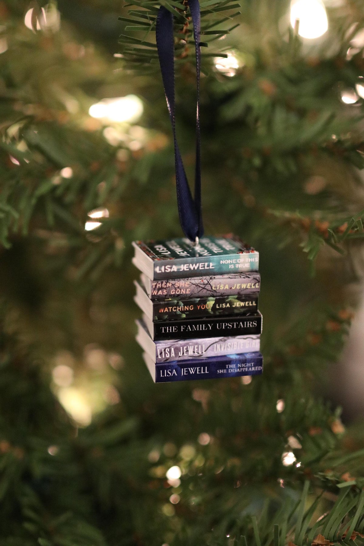 Lisa Jewell Mini Book Ornament