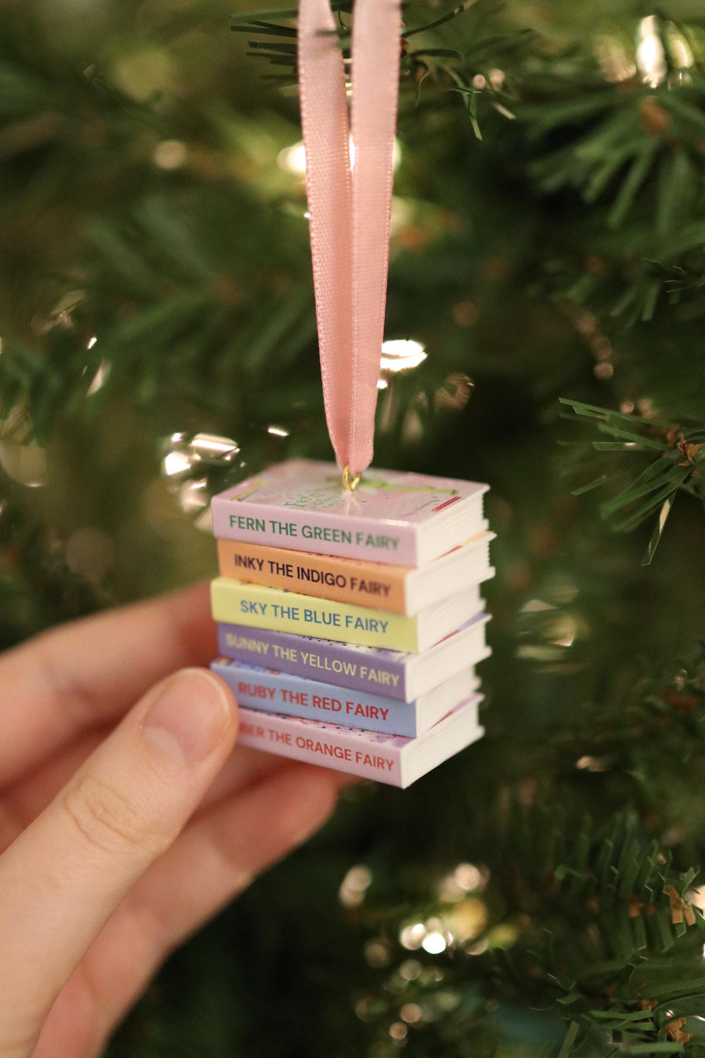 Rainbow Magic Mini Book Ornament