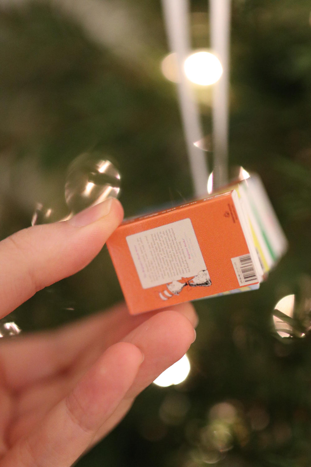 Dr. Suess Books Mini Book Ornament