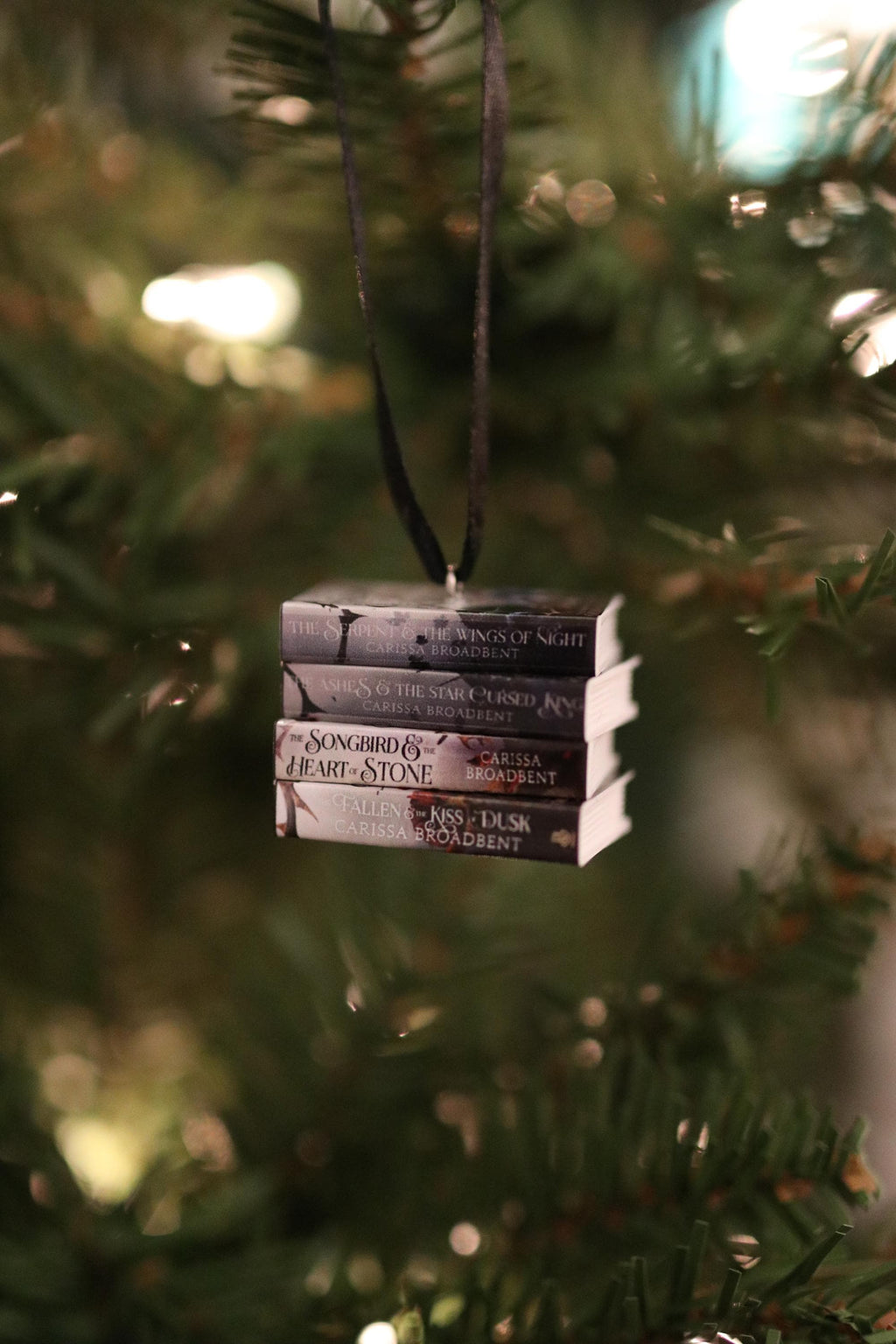 The Serpent and the Wings of Night Mini Book Ornament