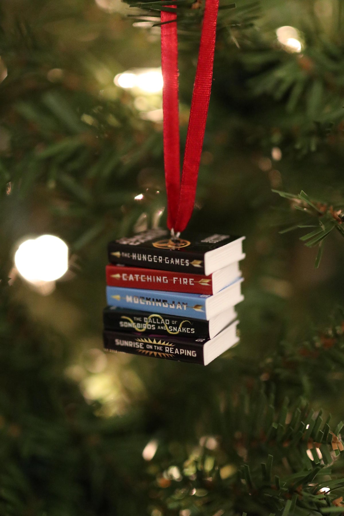 The Hunger Games Mini Book Ornament