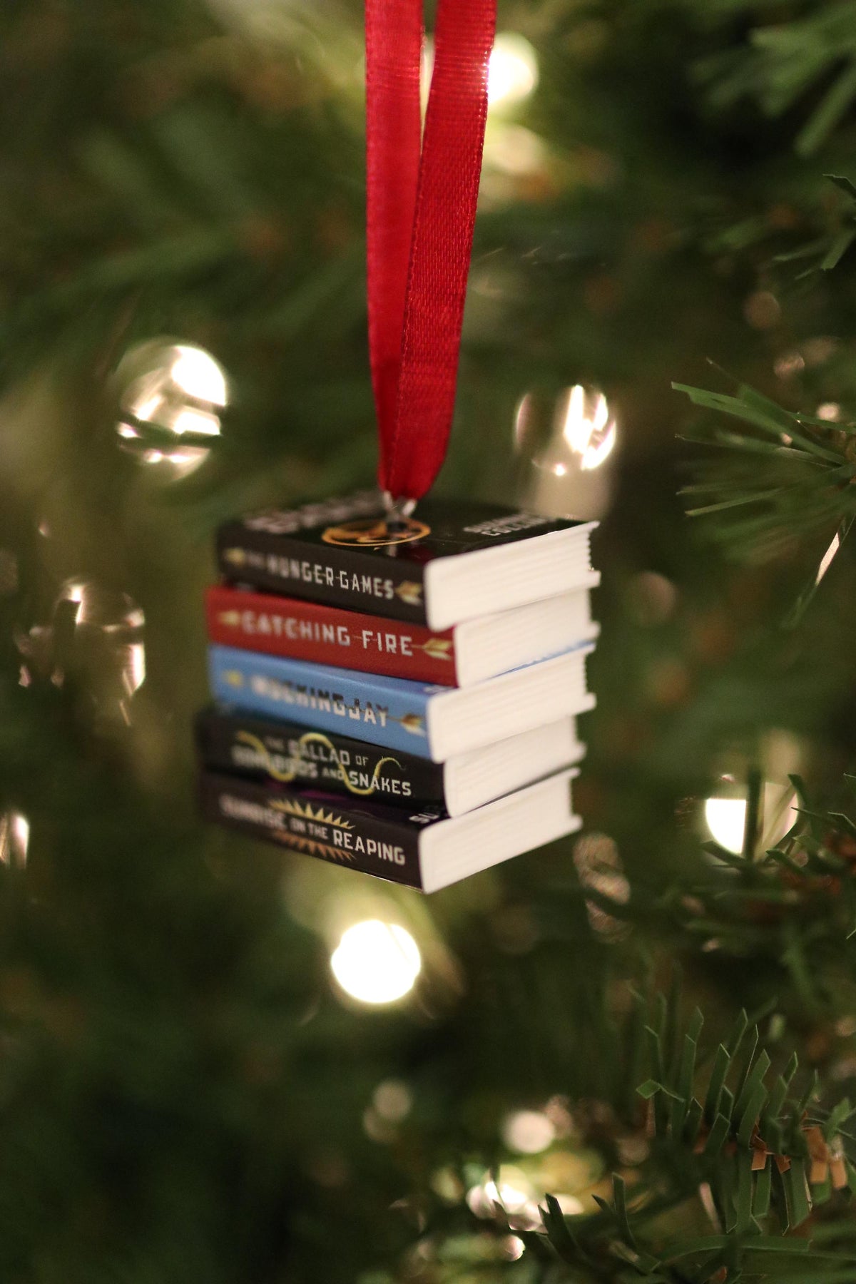 The Hunger Games Mini Book Ornament