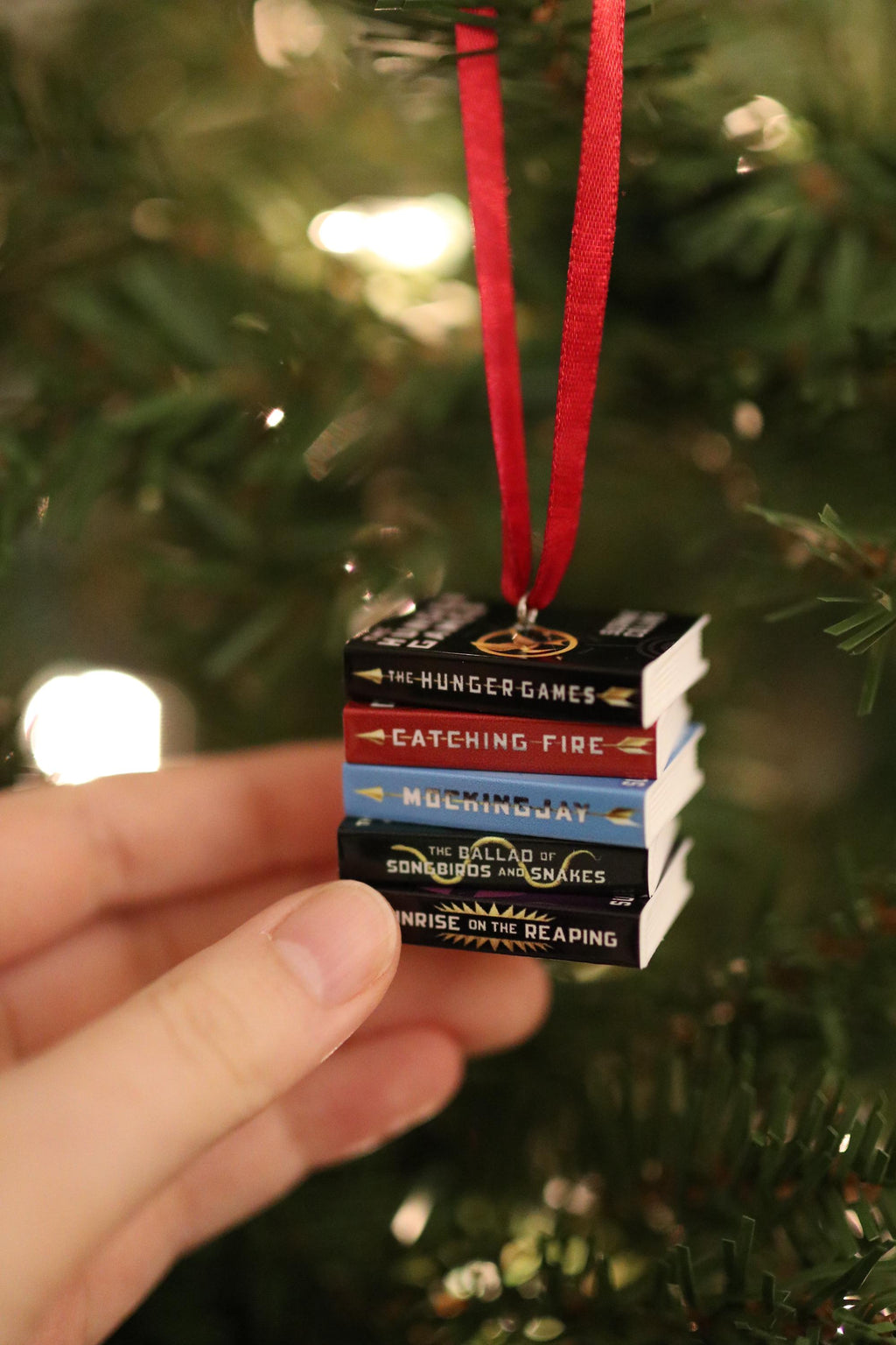 The Hunger Games Mini Book Ornament