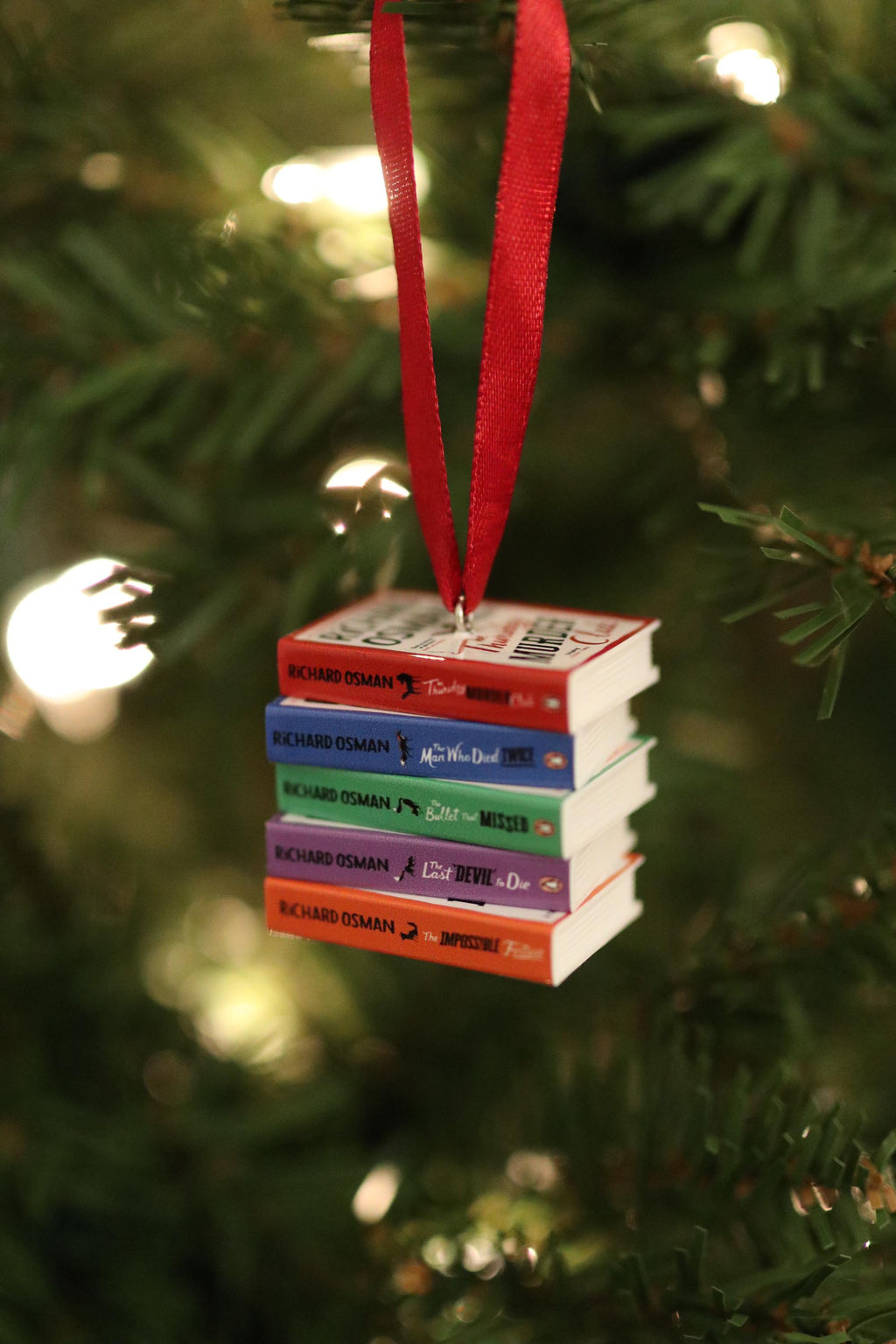 The Thursday Murder Club Mini Book Ornament