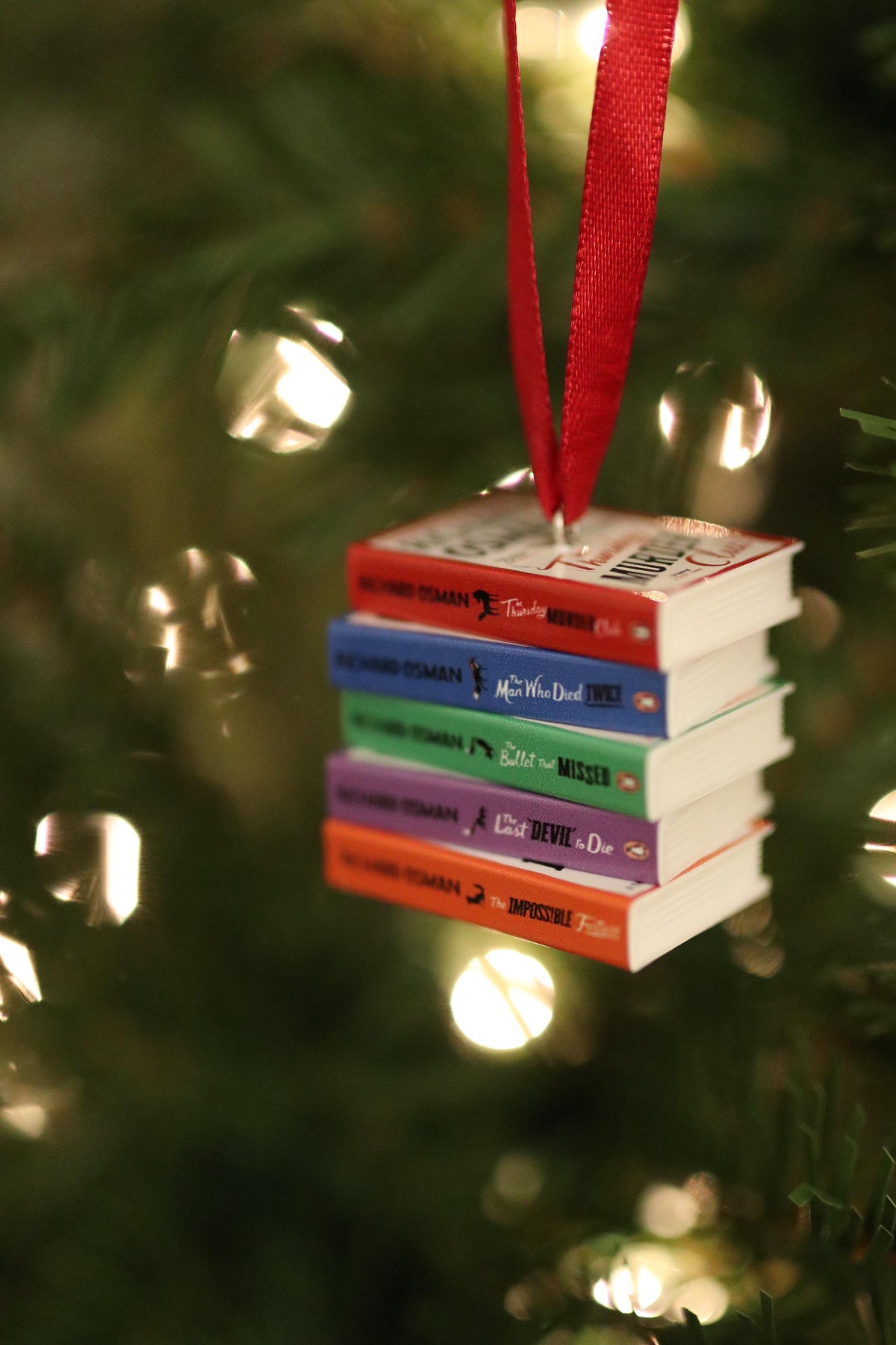 The Thursday Murder Club Mini Book Ornament