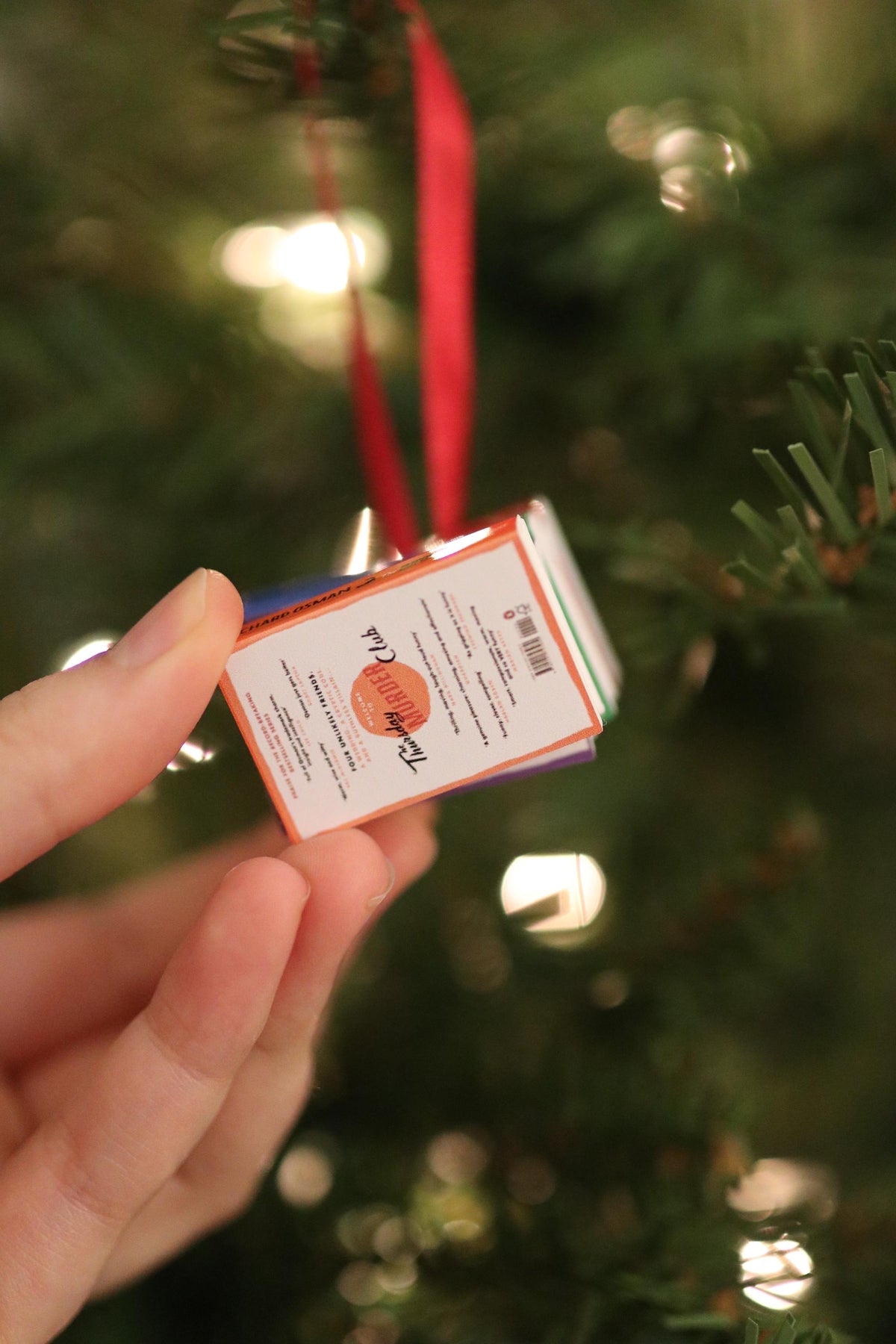 The Thursday Murder Club Mini Book Ornament