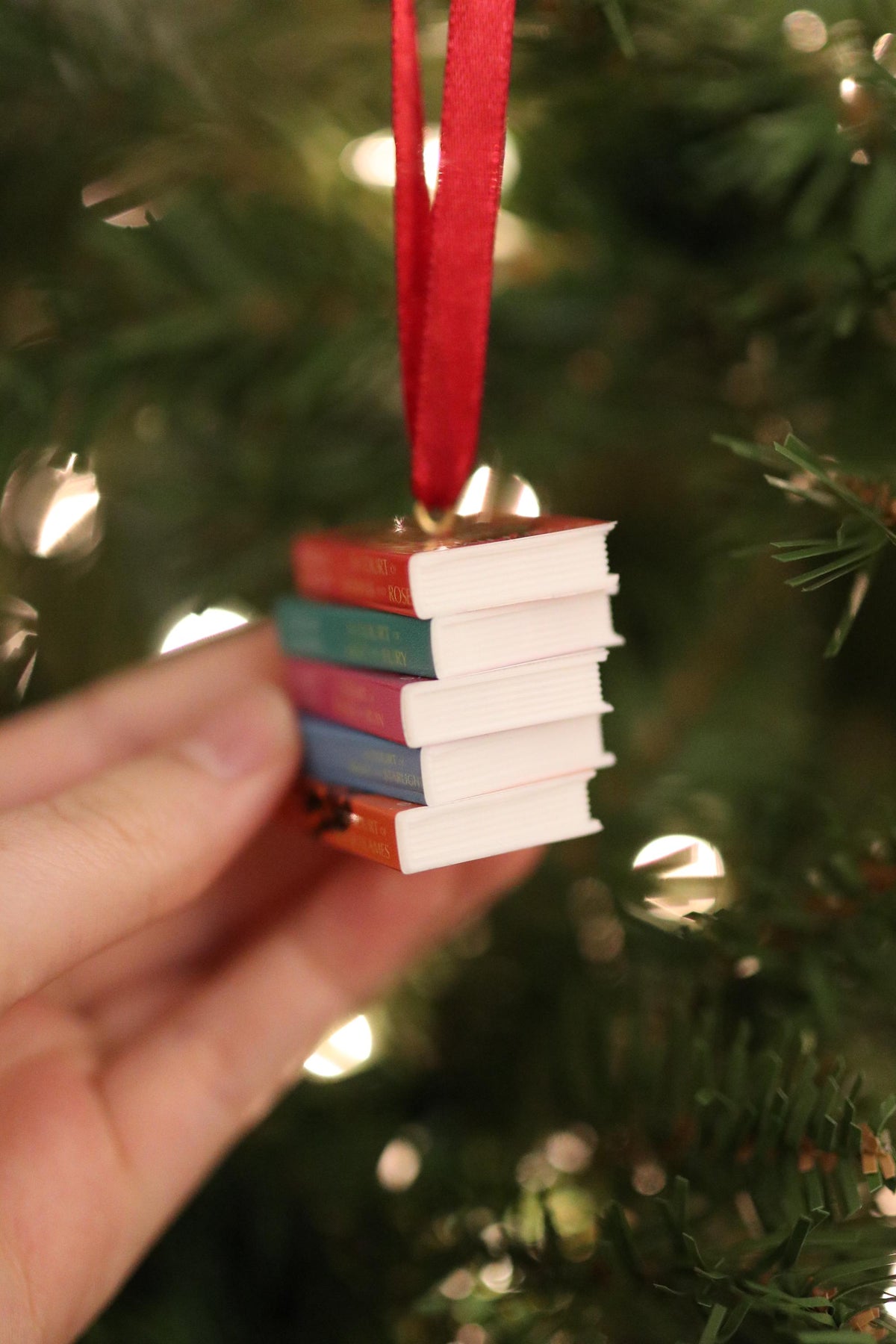 Fantasy Mini Book Ornament
