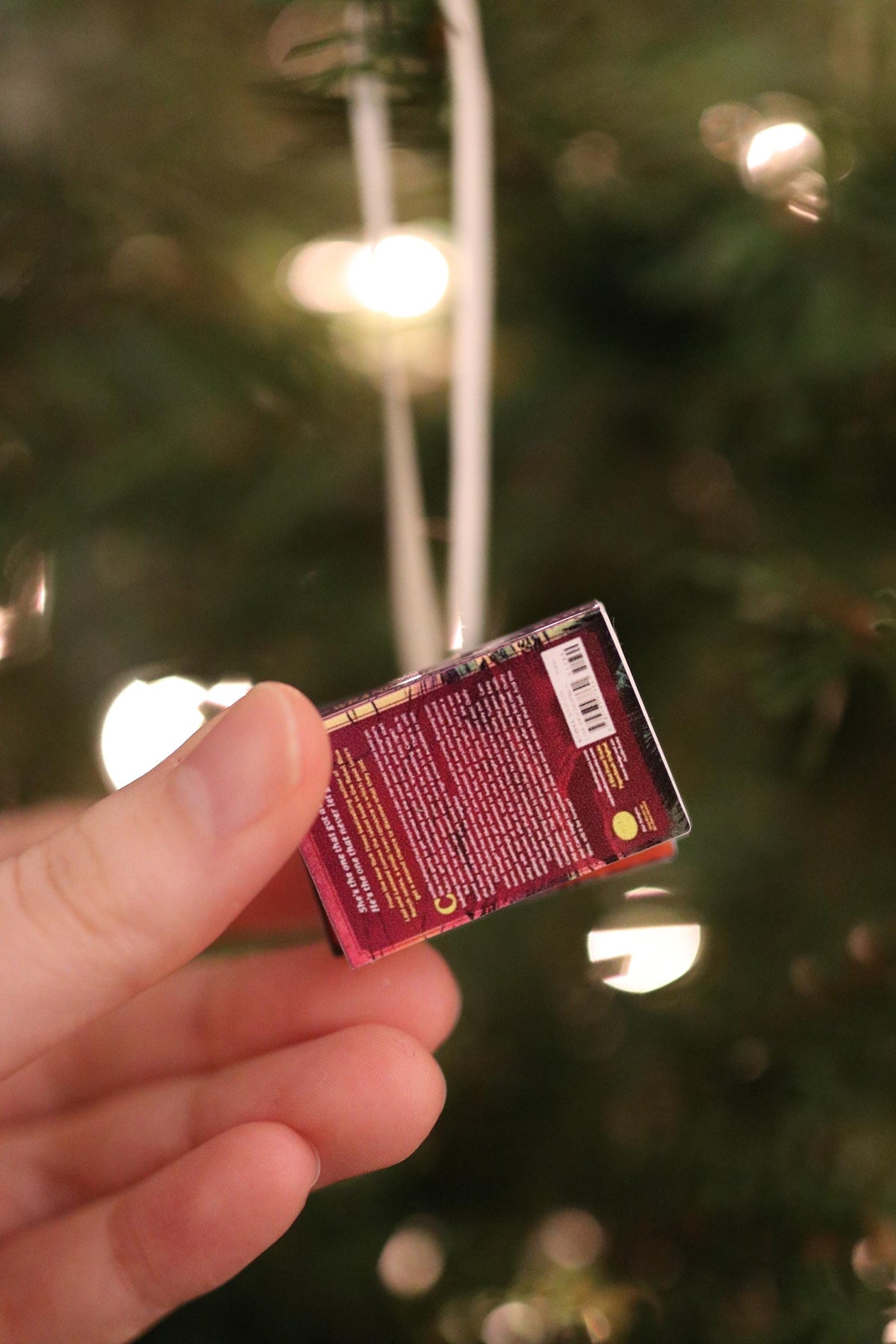Done and Dusted Mini Book Ornament