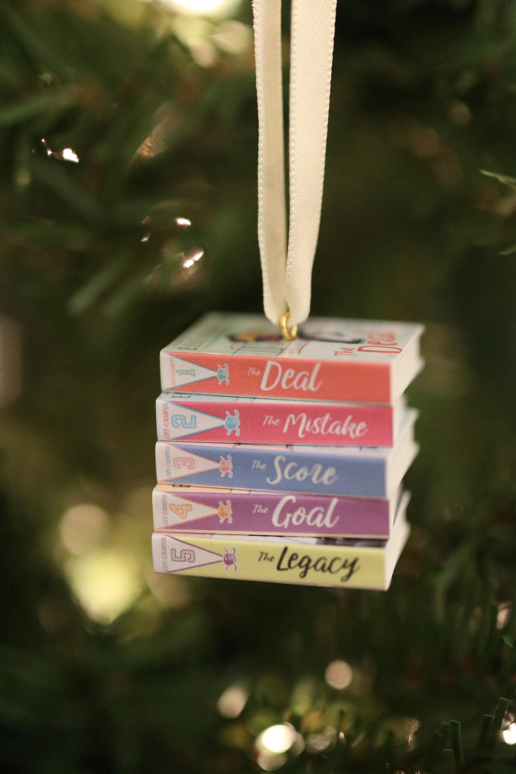 Off Campus Mini Book Ornament