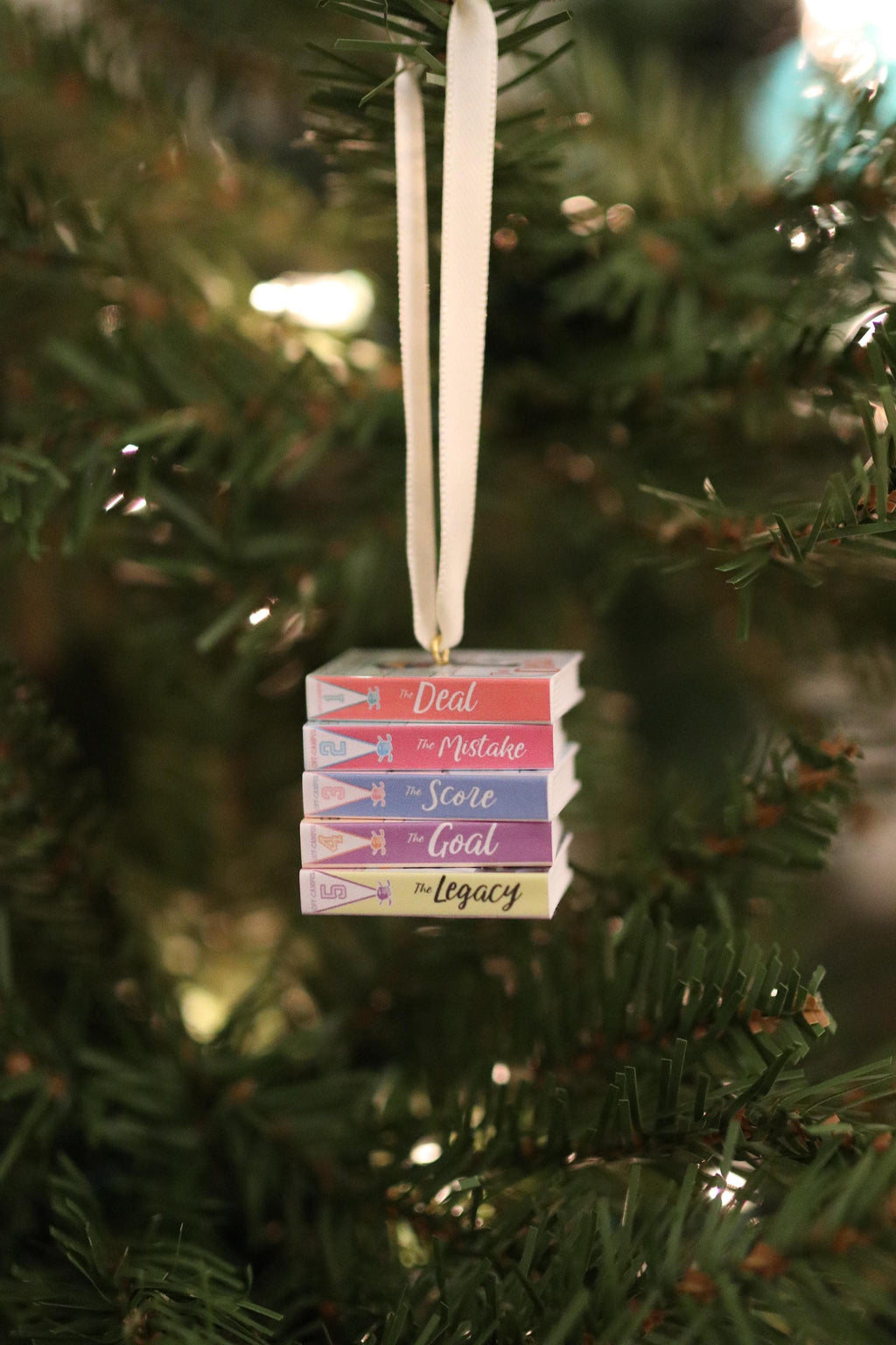 Off Campus Mini Book Ornament