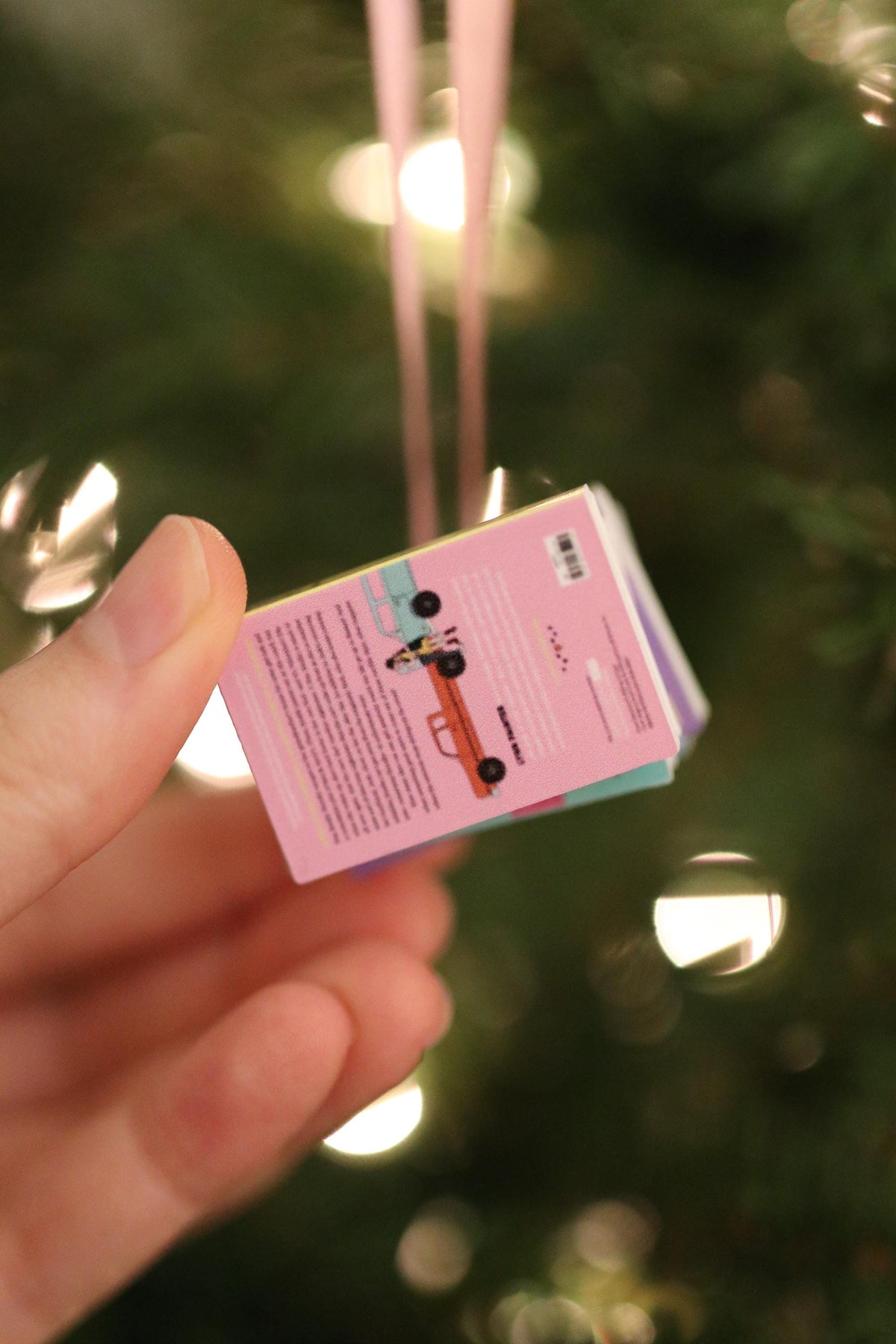 Better Than the Movies Mini Book Ornament