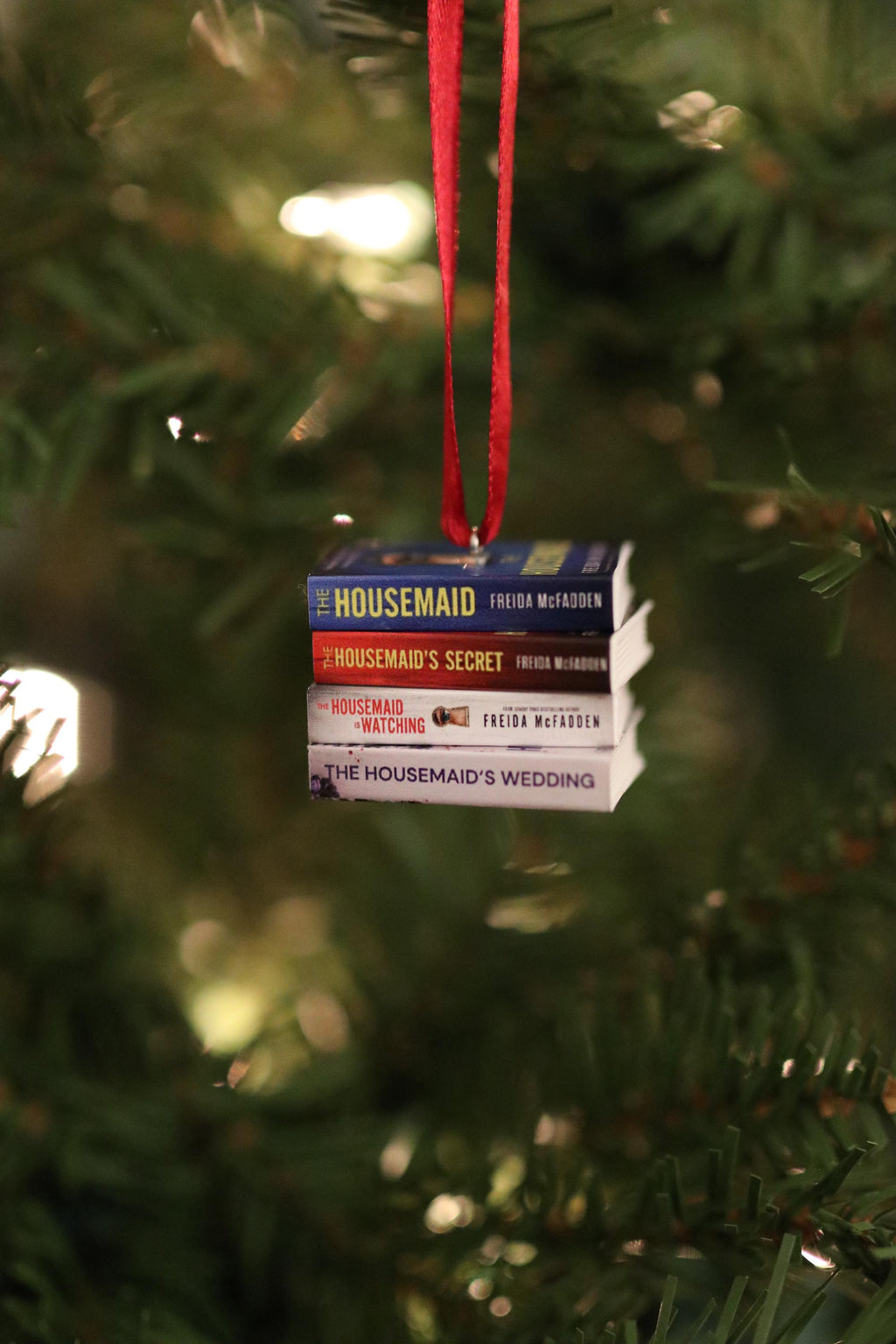 The Housemaid Mini Book Ornament