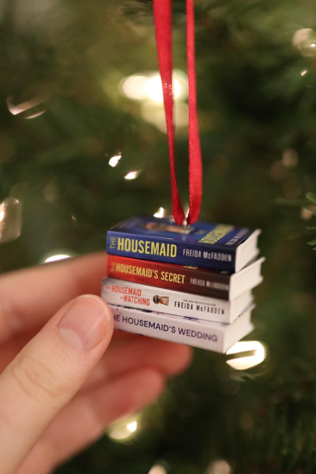 The Housemaid Mini Book Ornament