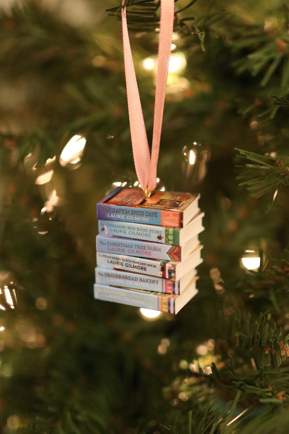 Dream Harbor Mini Book Ornament