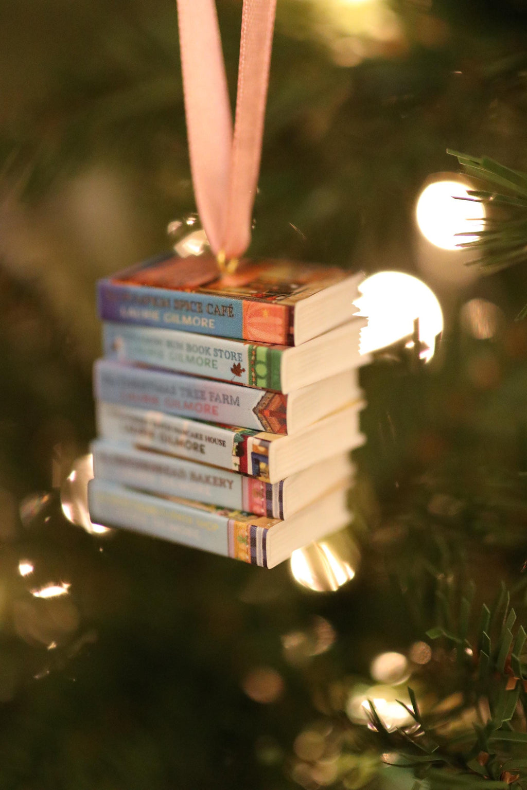Dream Harbor Mini Book Ornament