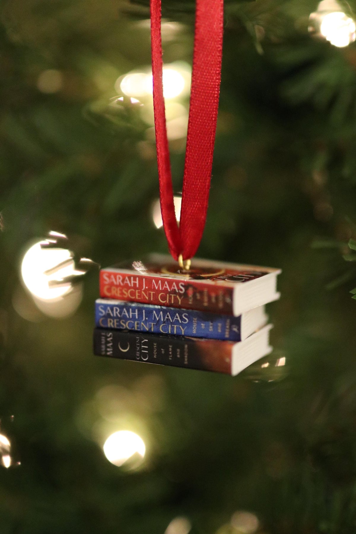 Crescent City Mini Book Ornament