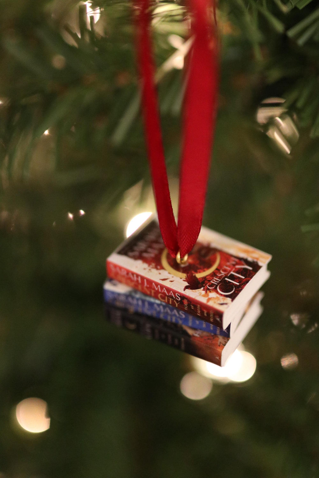 Crescent City Mini Book Ornament