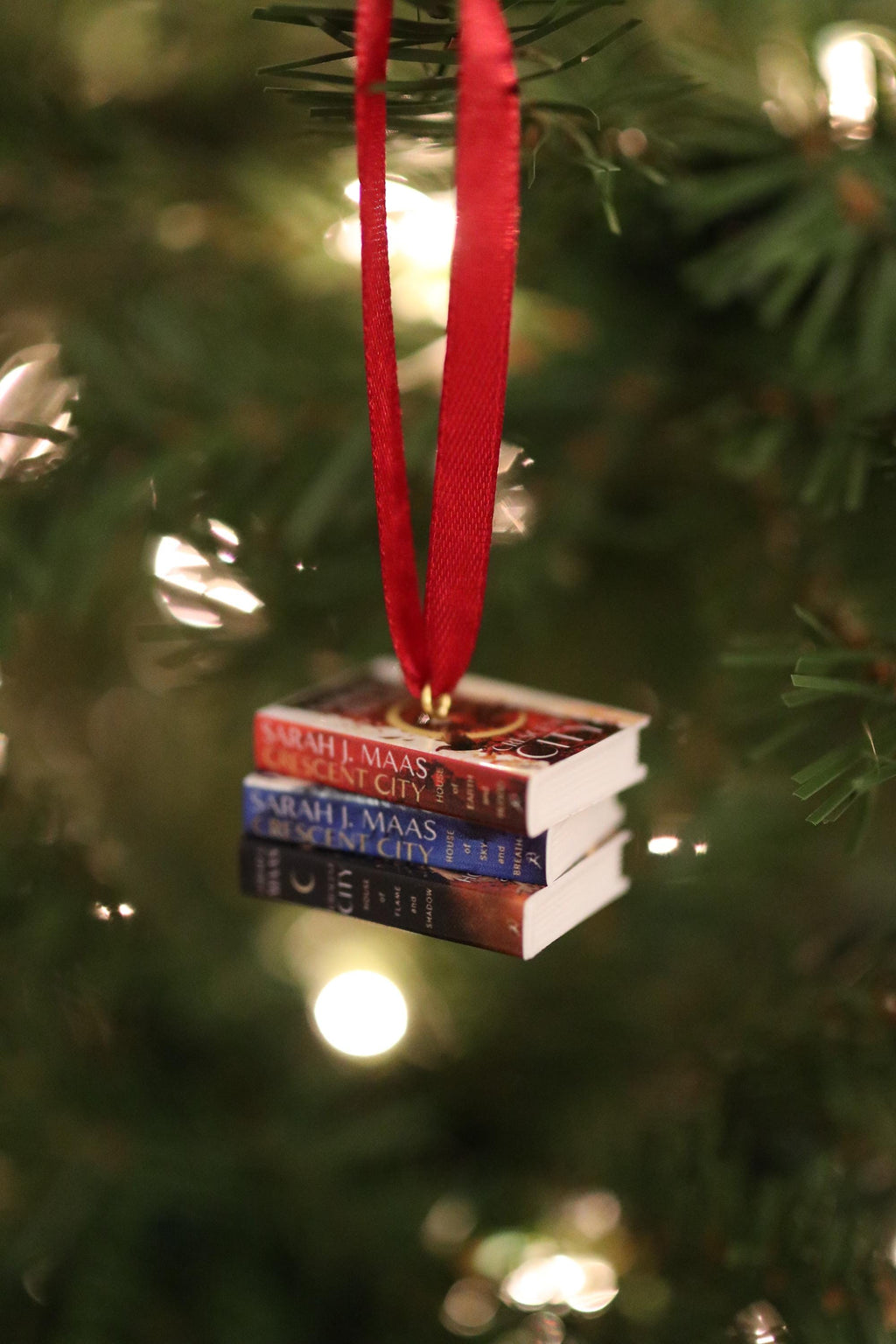 Crescent City Mini Book Ornament