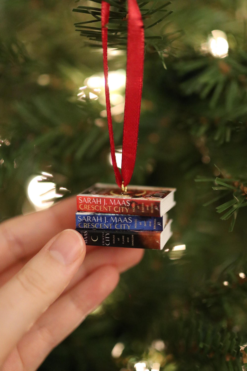 Crescent City Mini Book Ornament