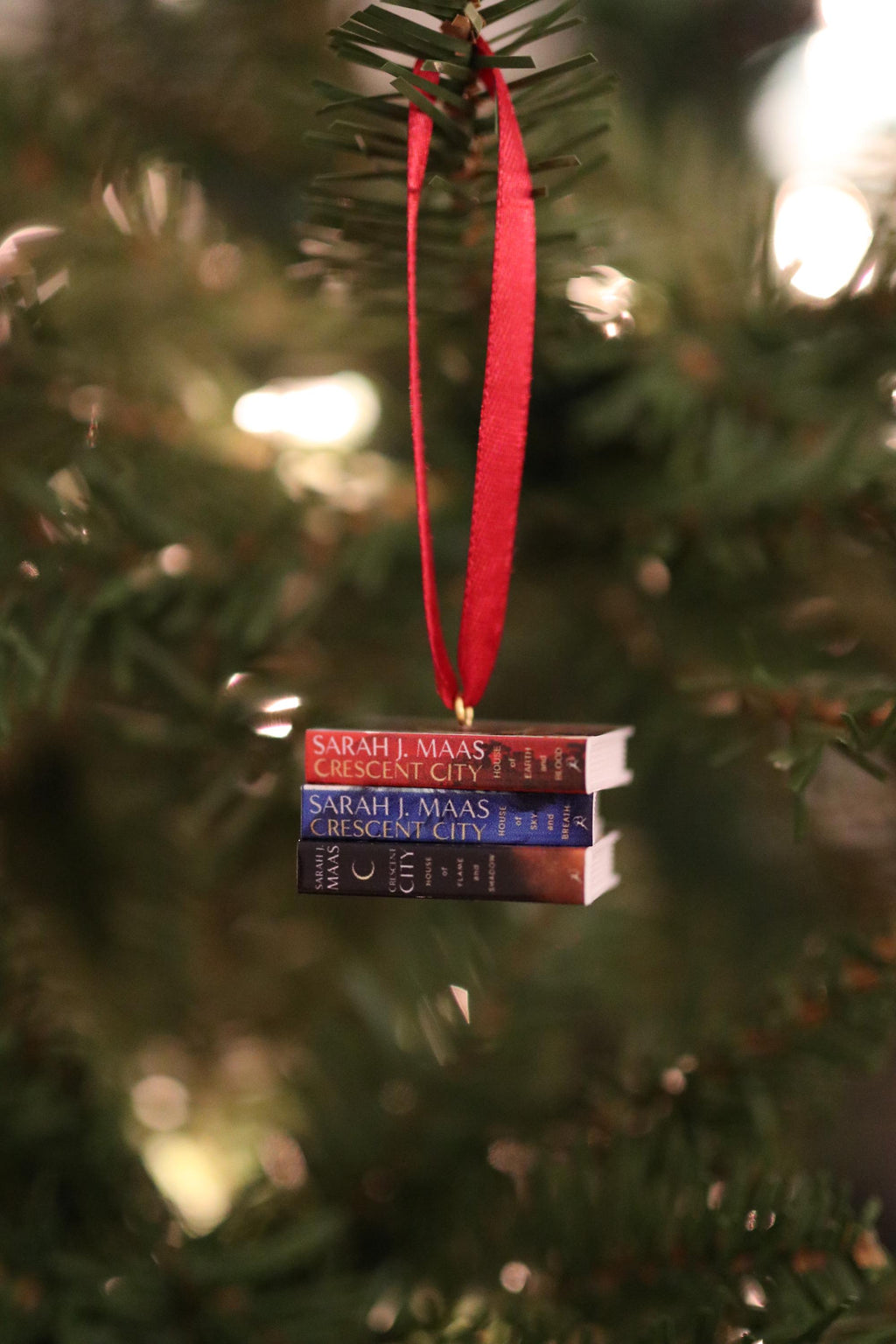 Crescent City Mini Book Ornament