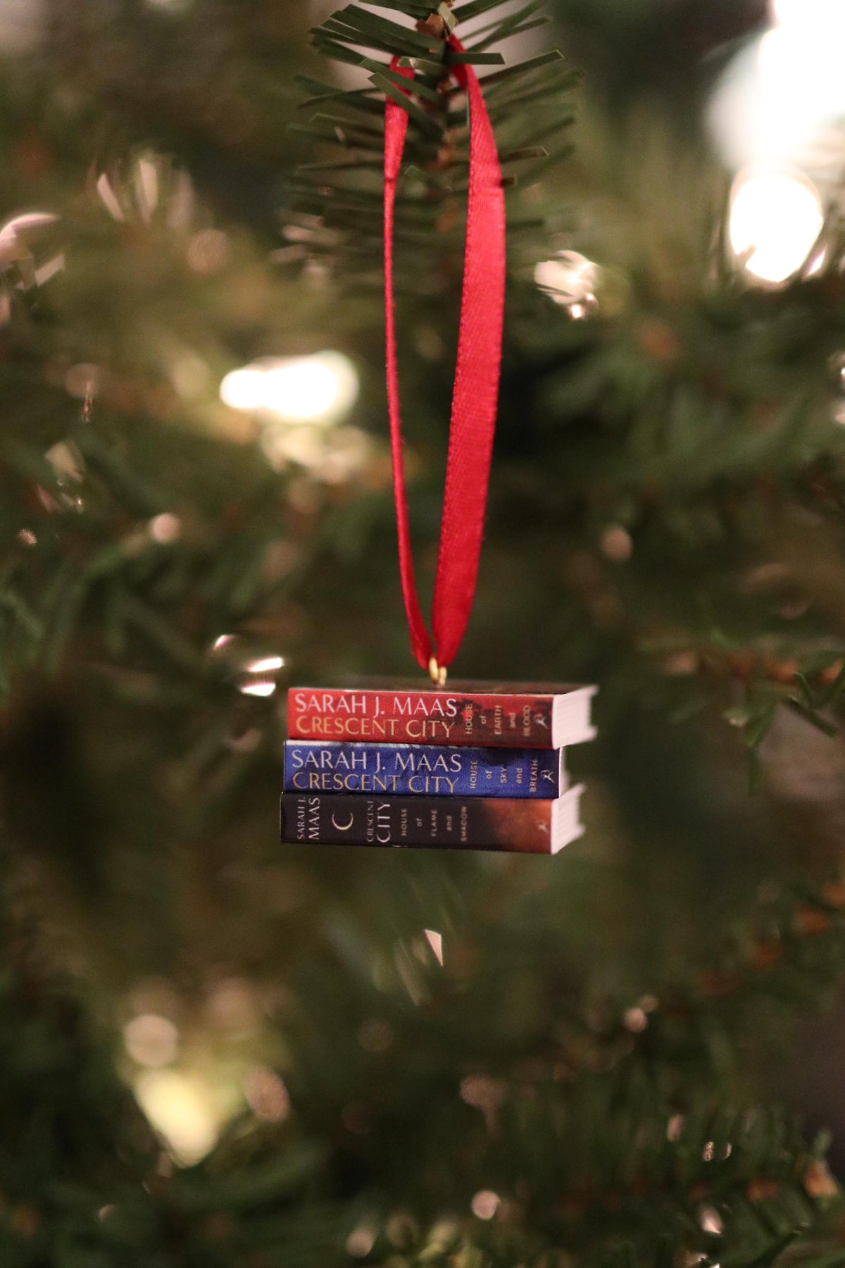 Crescent City Mini Book Ornament