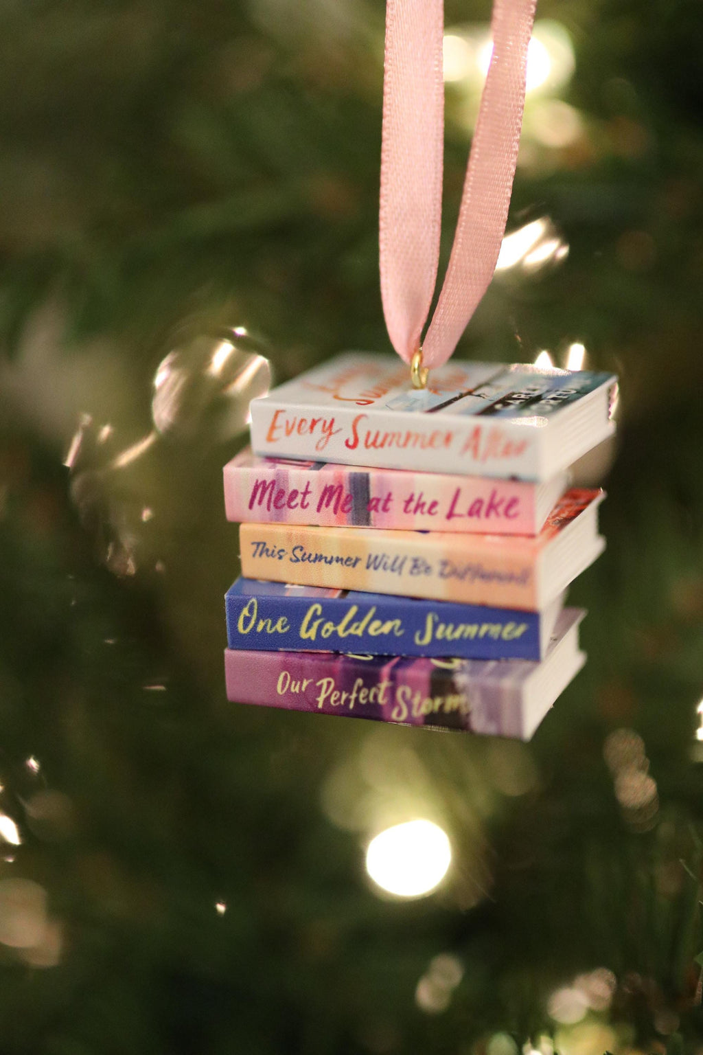 Every Summer After Mini Book Ornament