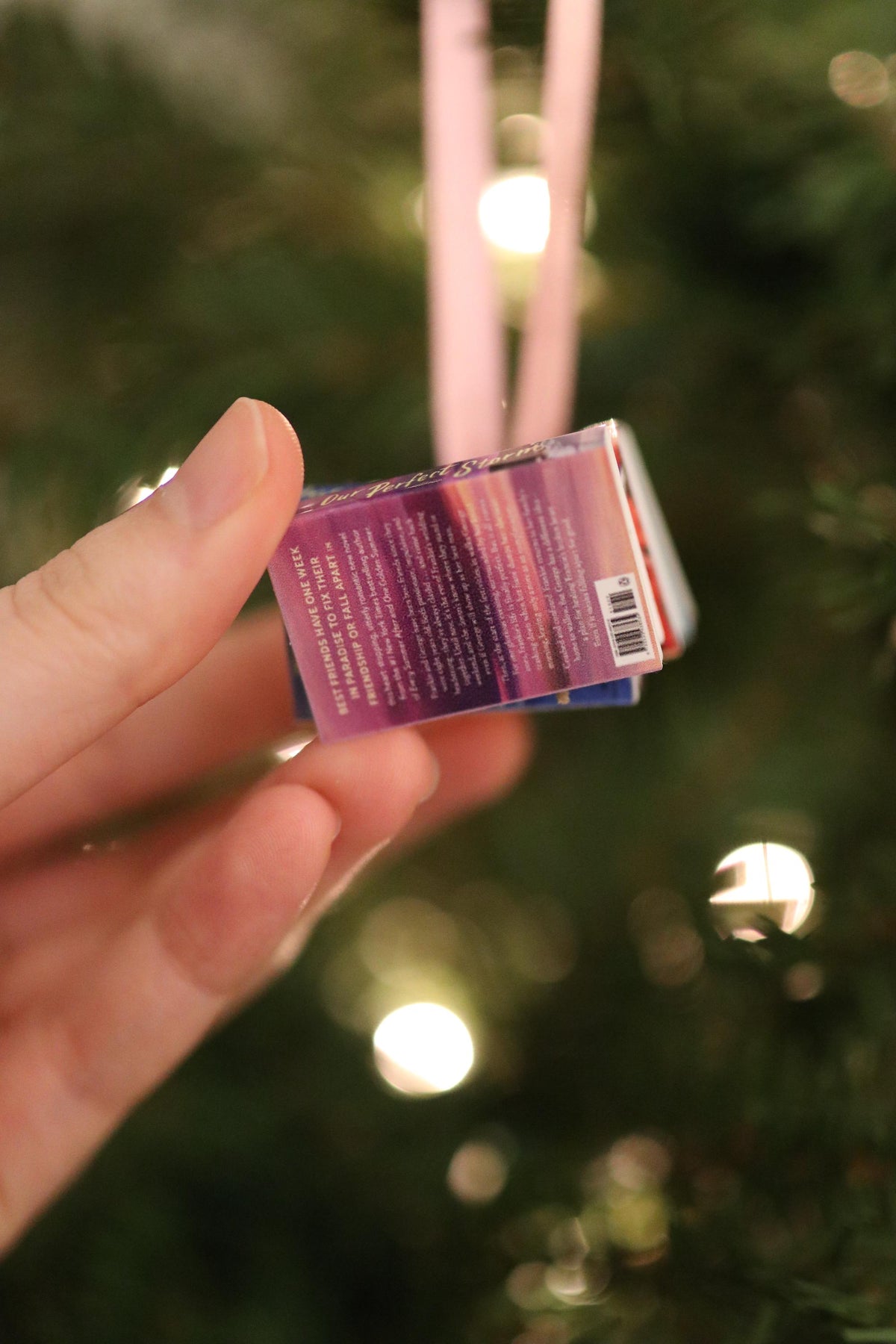 Every Summer After Mini Book Ornament