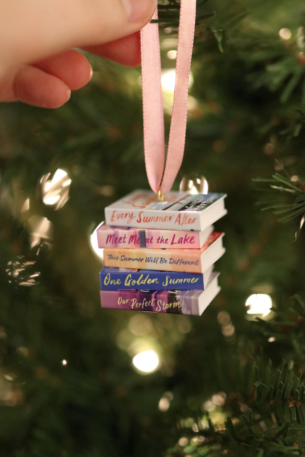 Every Summer After Mini Book Ornament