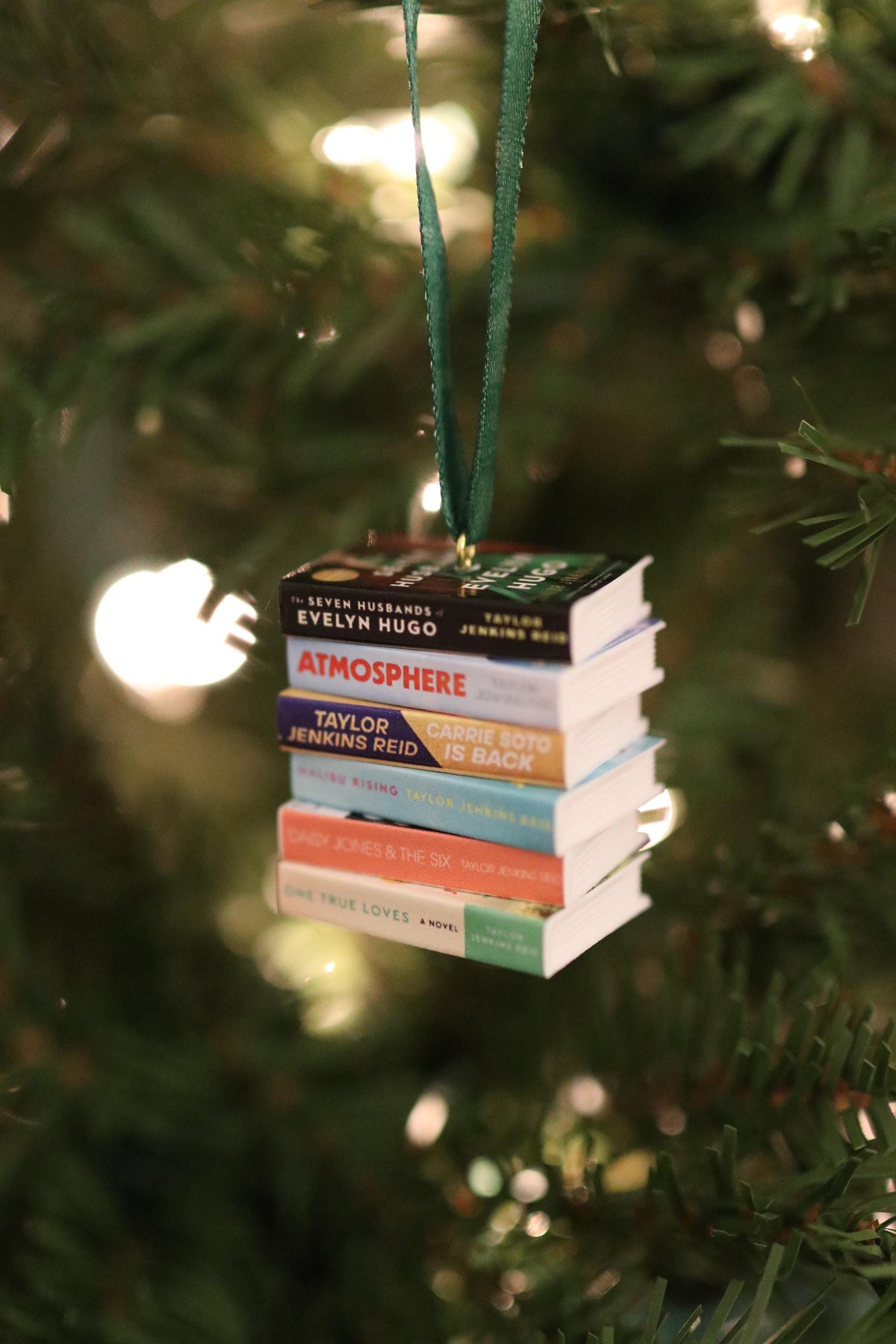 Taylor Jenkins Reid Mini Book Ornament