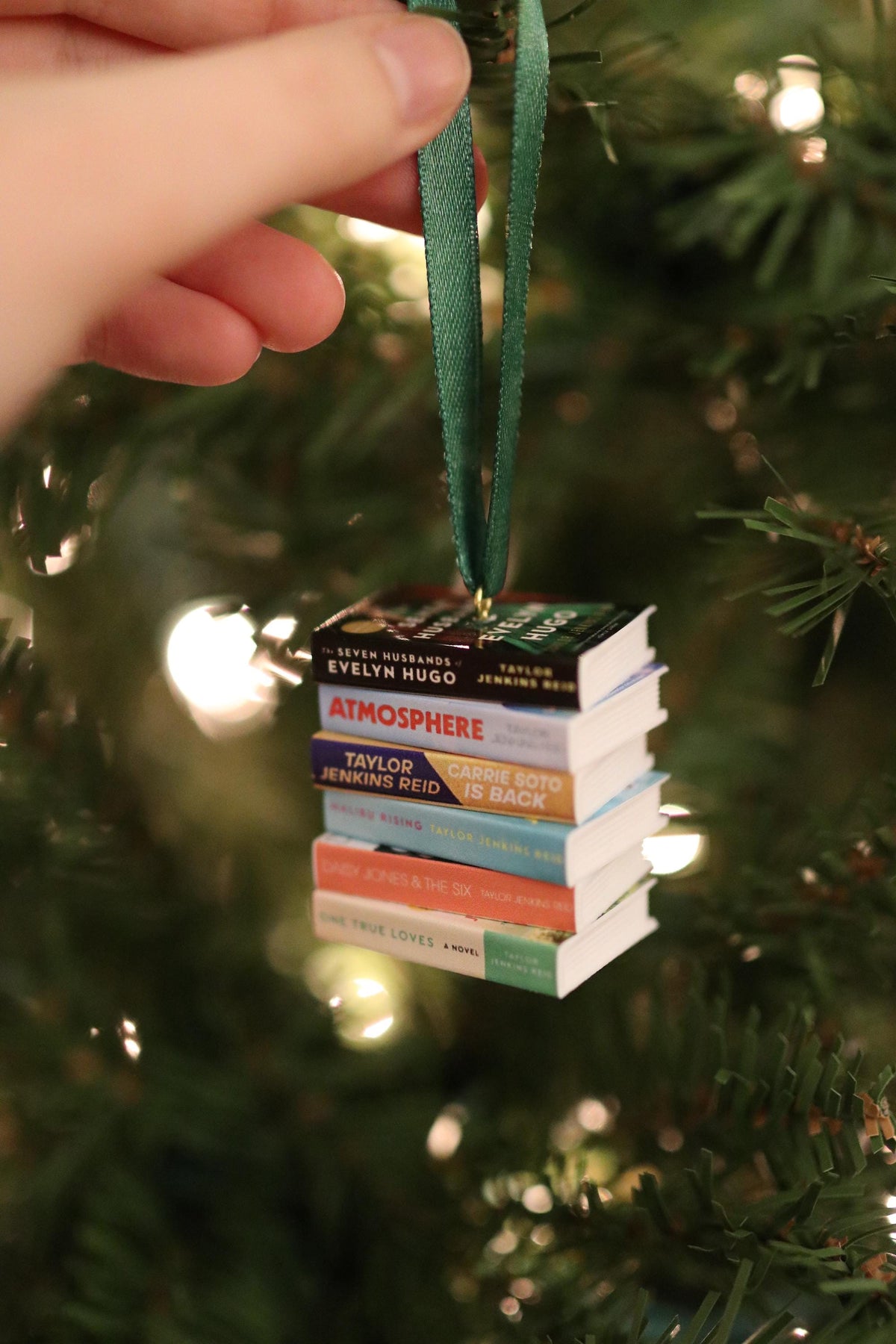 Taylor Jenkins Reid Mini Book Ornament
