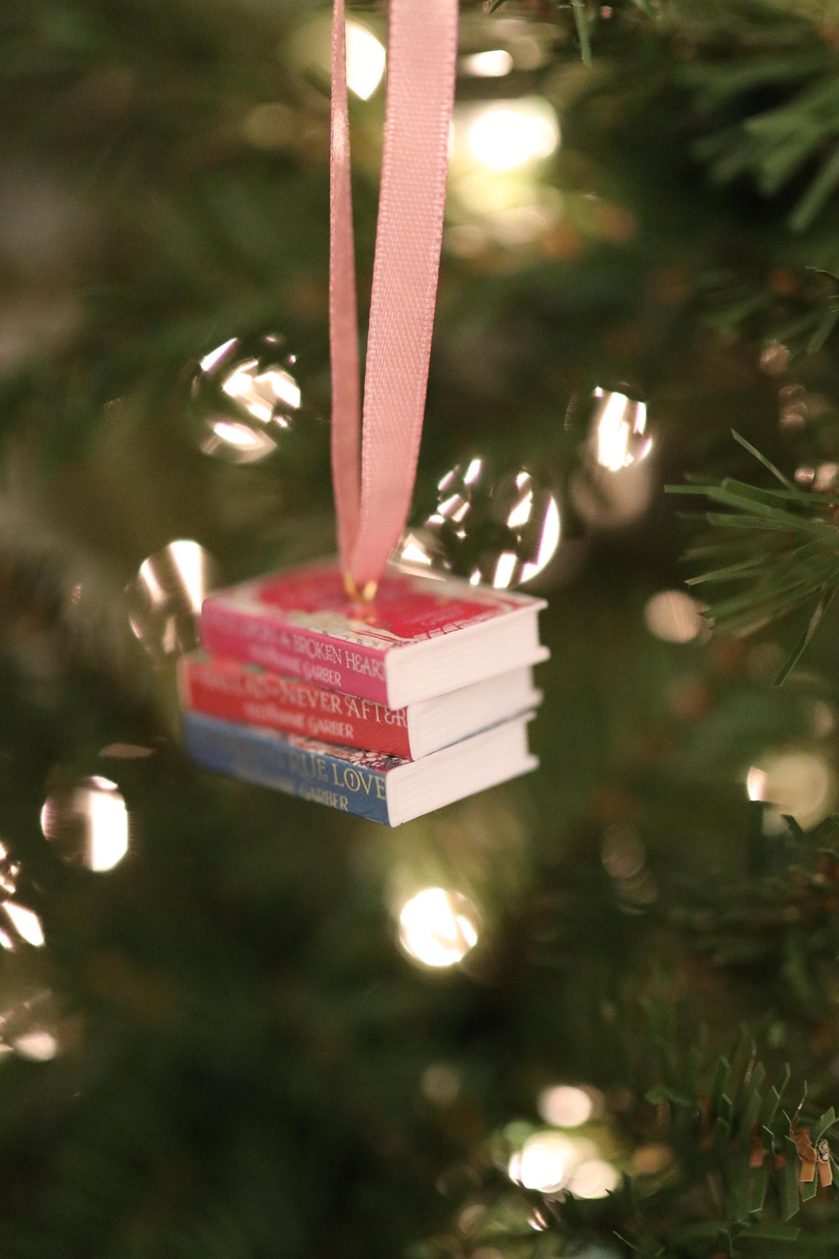 Once Upon a Broken Heart Mini Book Ornament