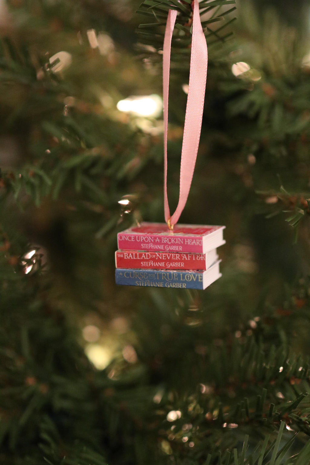 Once Upon a Broken Heart Mini Book Ornament