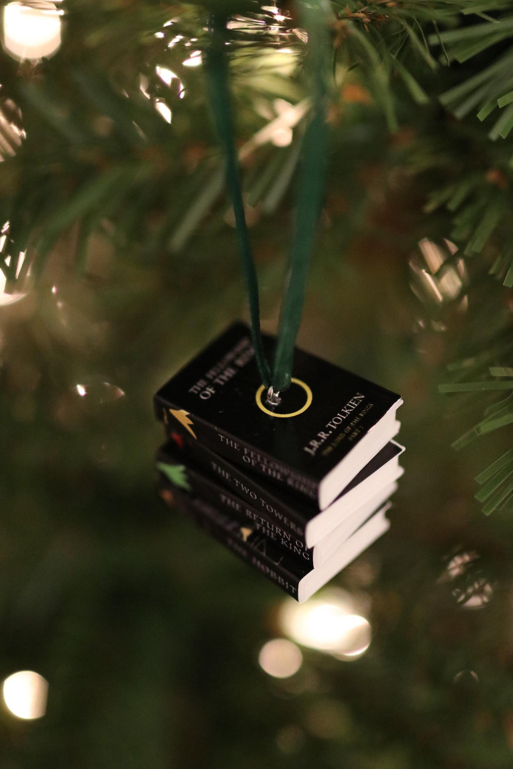 LOTR Mini Book Ornament