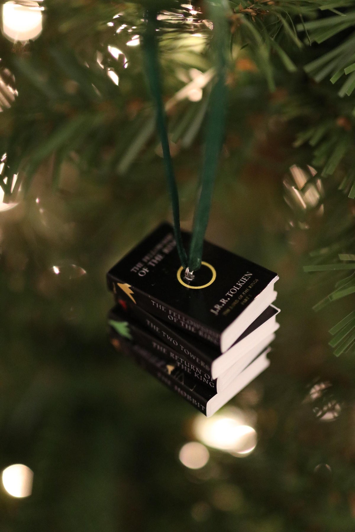 LOTR Mini Book Ornament