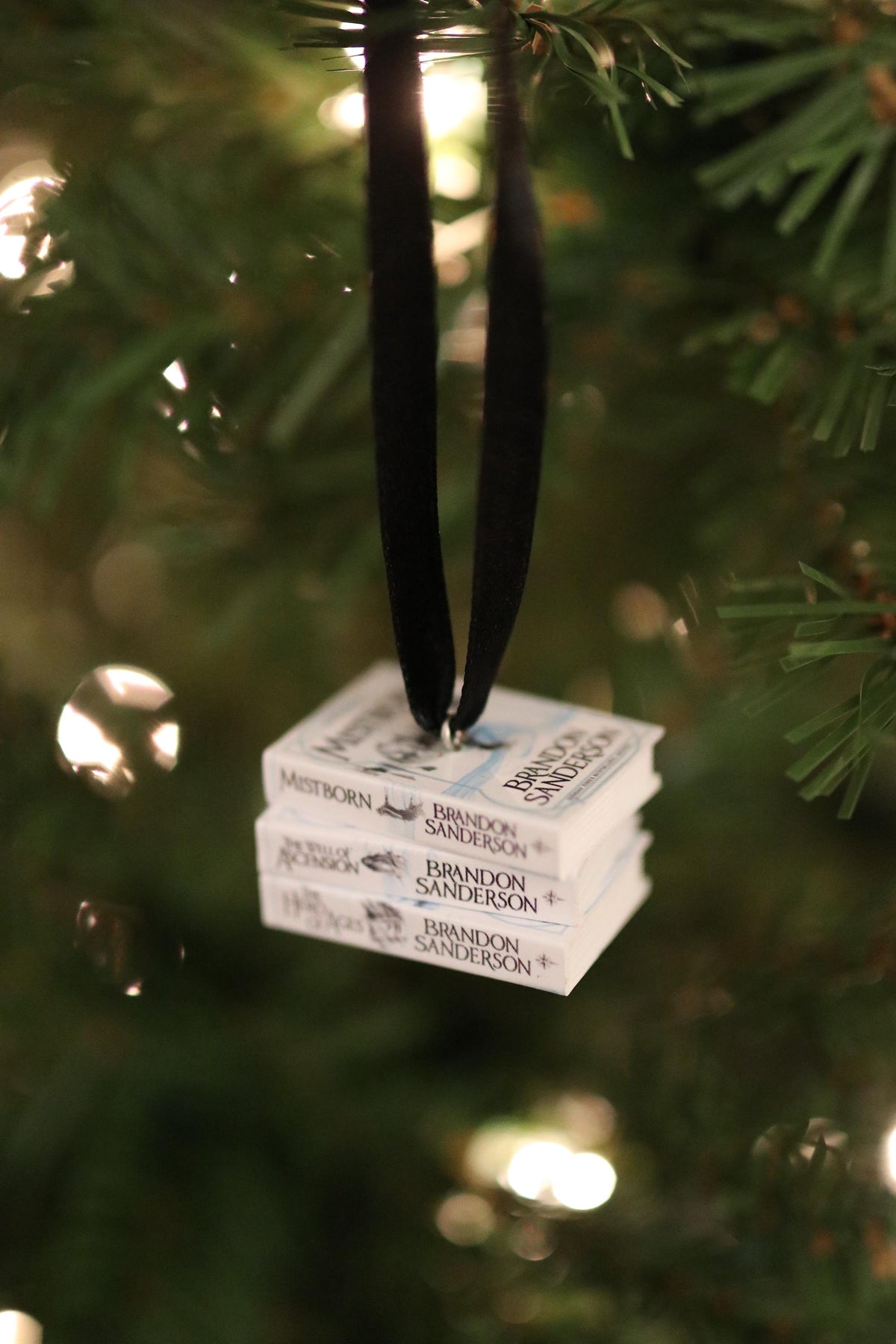 Mistborn Mini Book Ornament