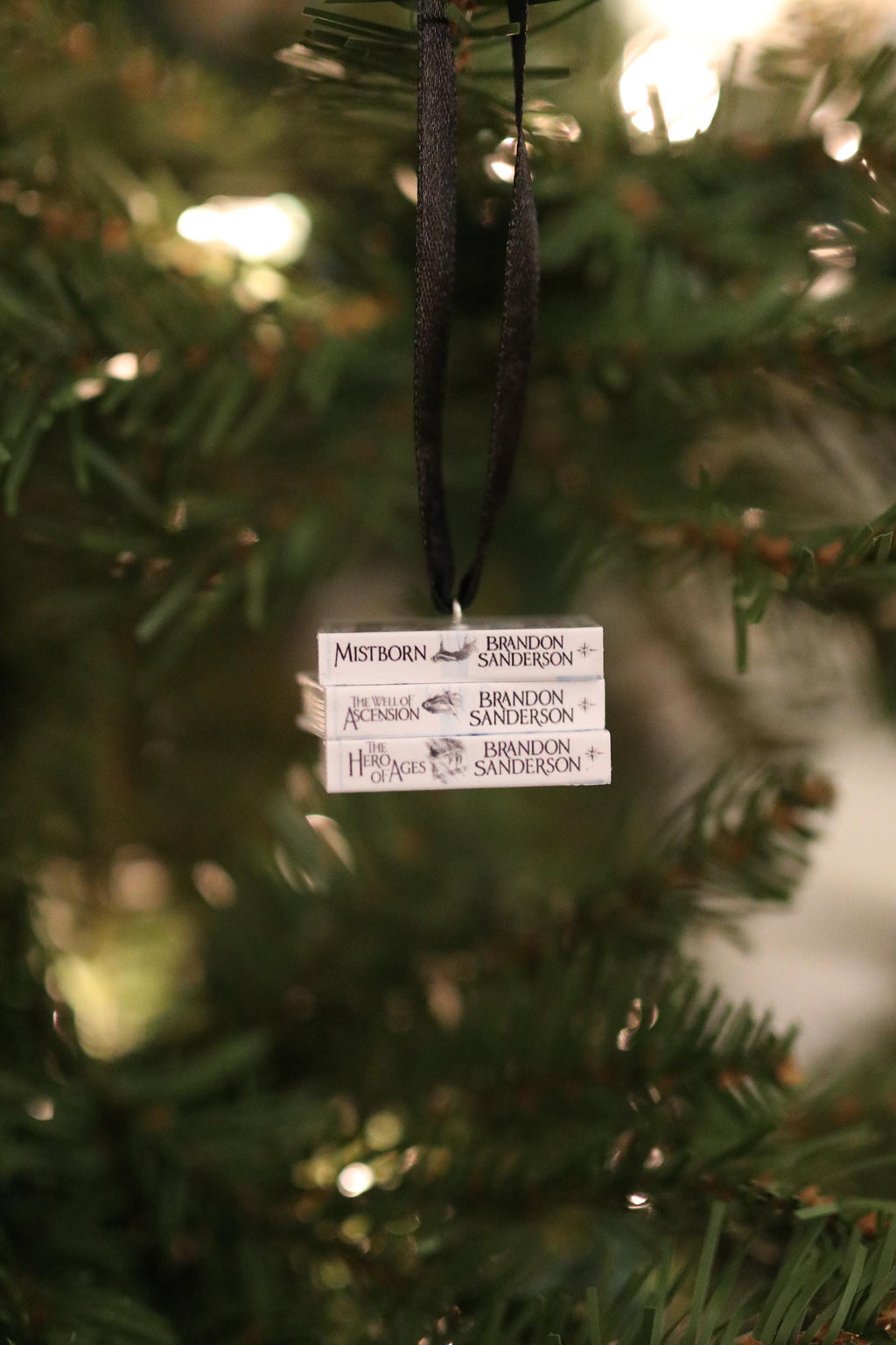 Mistborn Mini Book Ornament