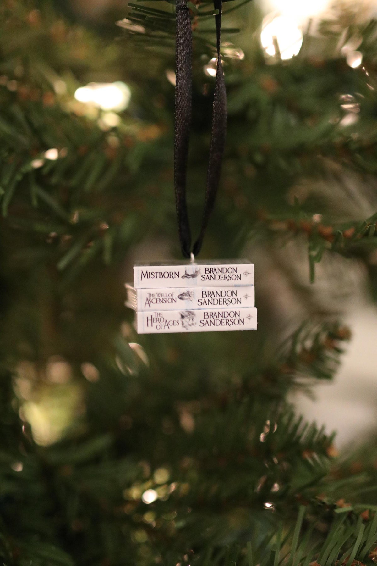 Mistborn Mini Book Ornament