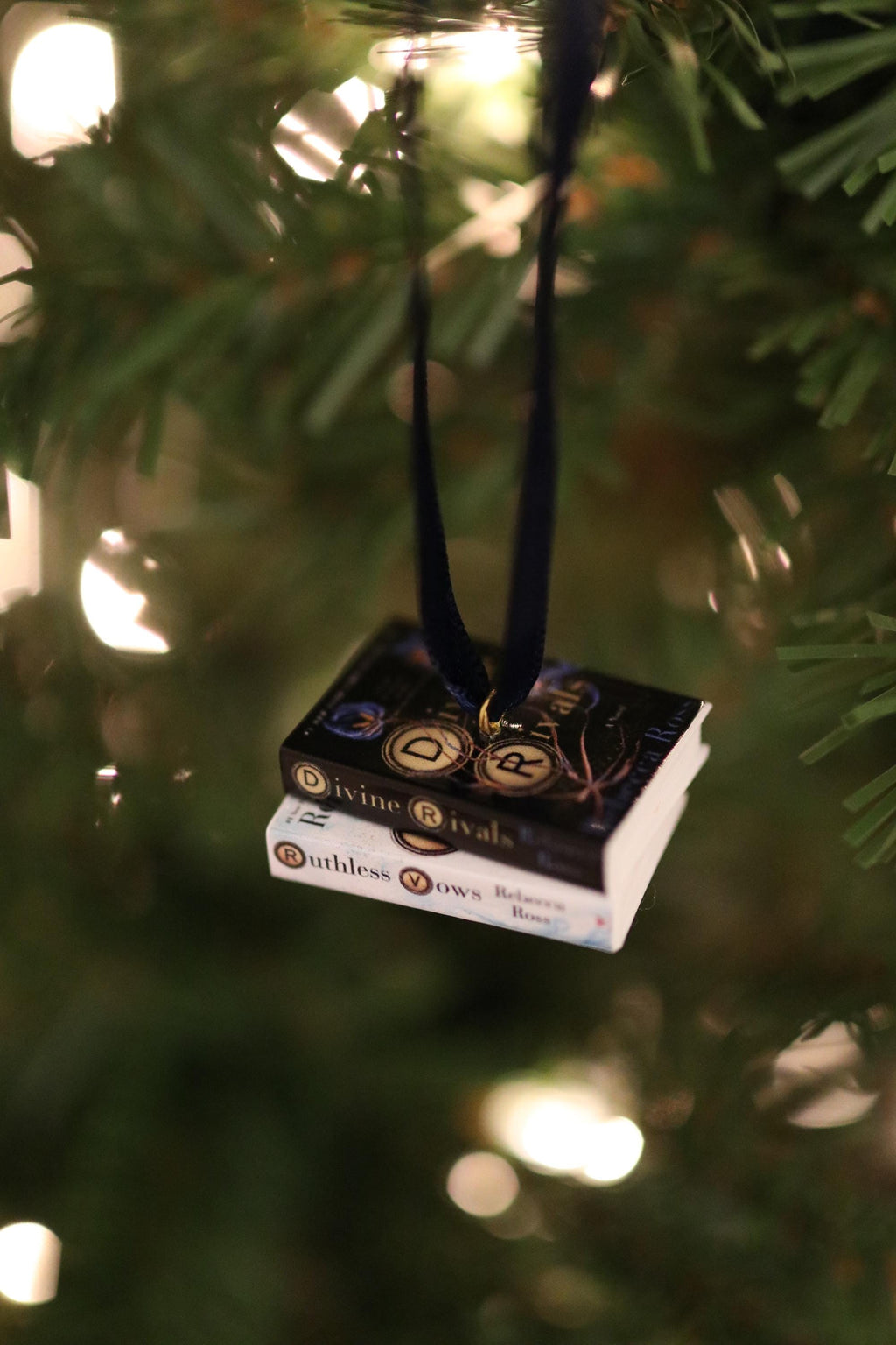 Divine Rivals Mini Book Ornament