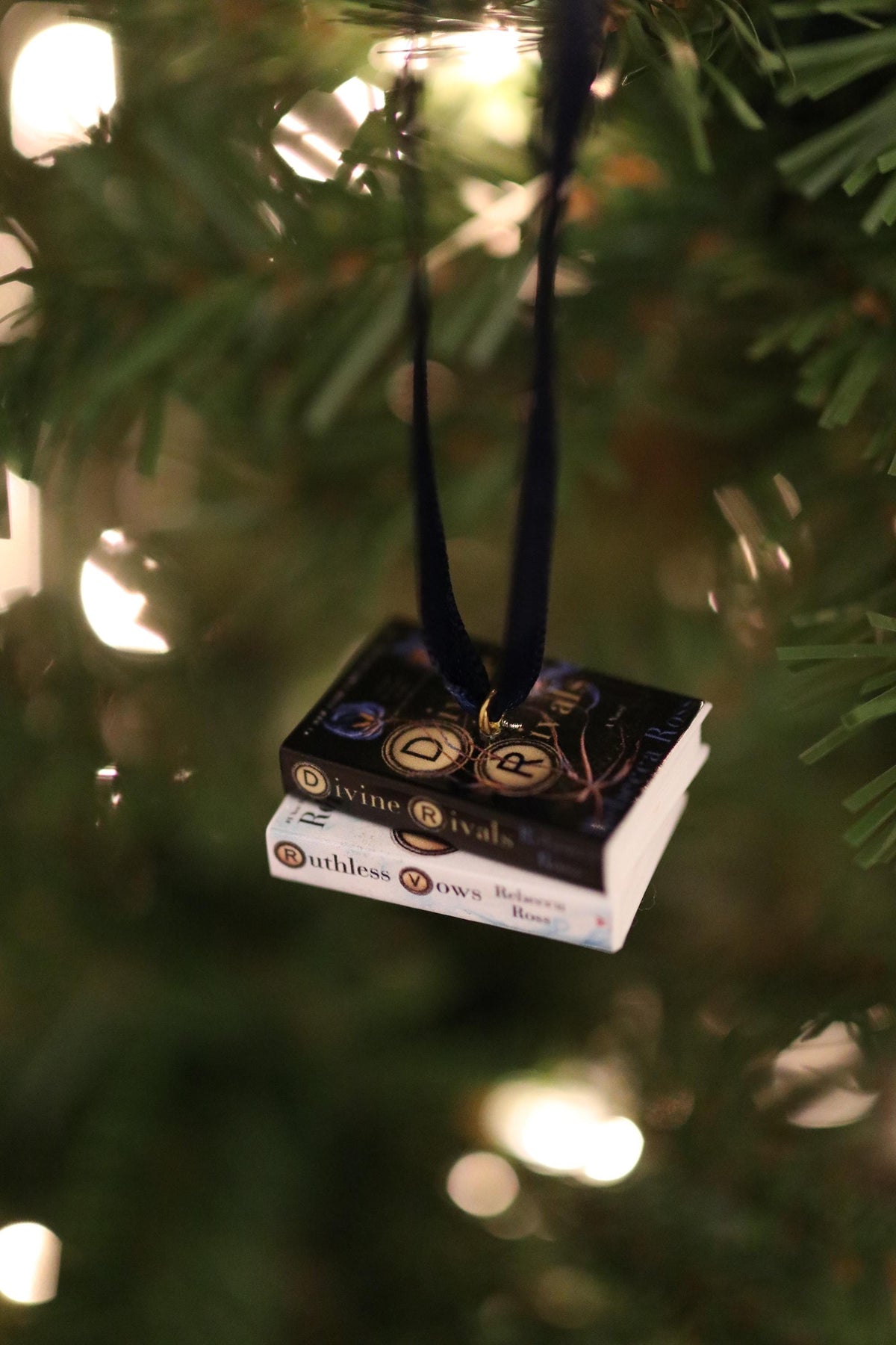 Divine Rivals Mini Book Ornament