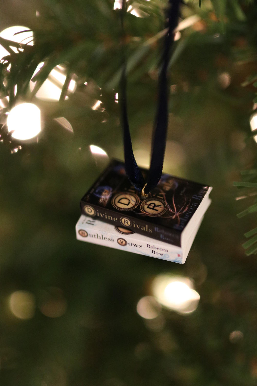 Divine Rivals Mini Book Ornament