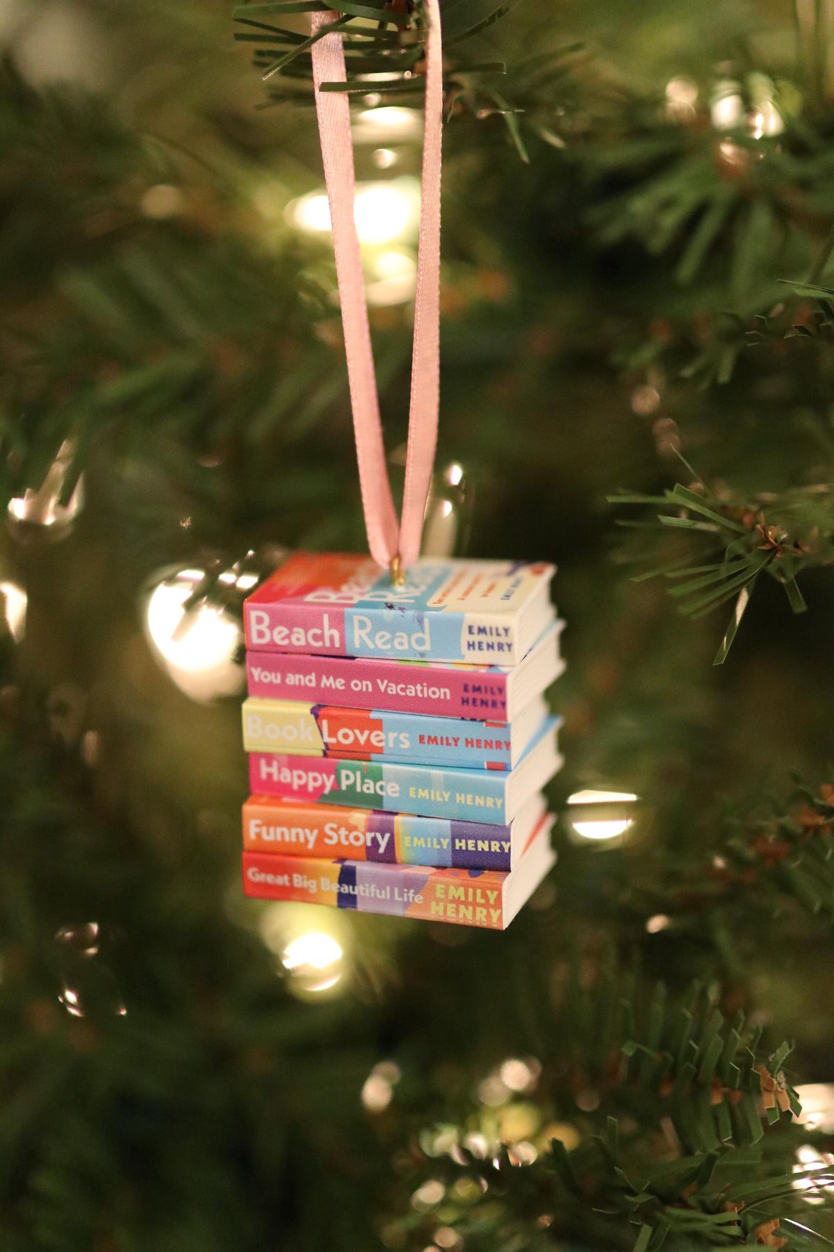 Emily Henry Mini Book Ornament