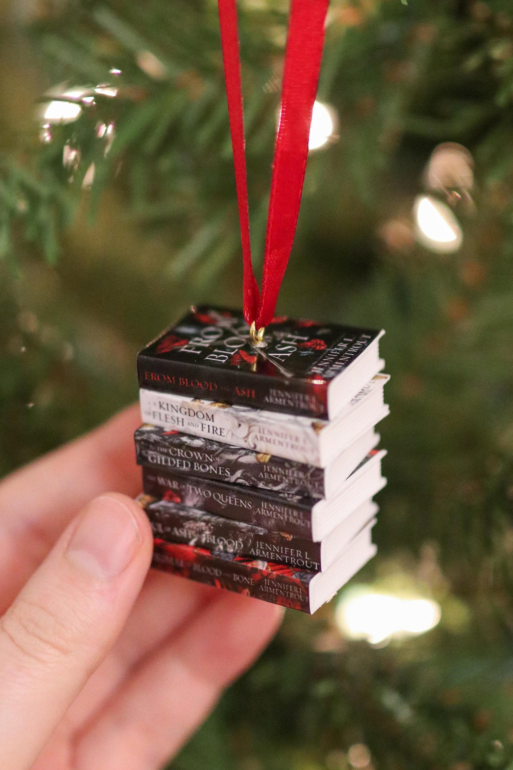 From Blood and Ash Mini Book Ornament