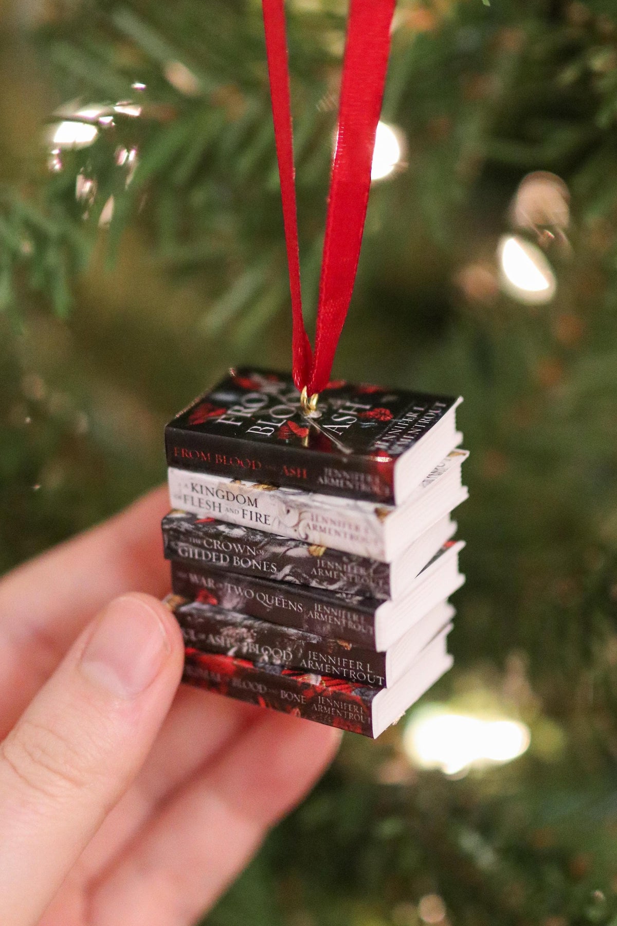 From Blood and Ash Mini Book Ornament